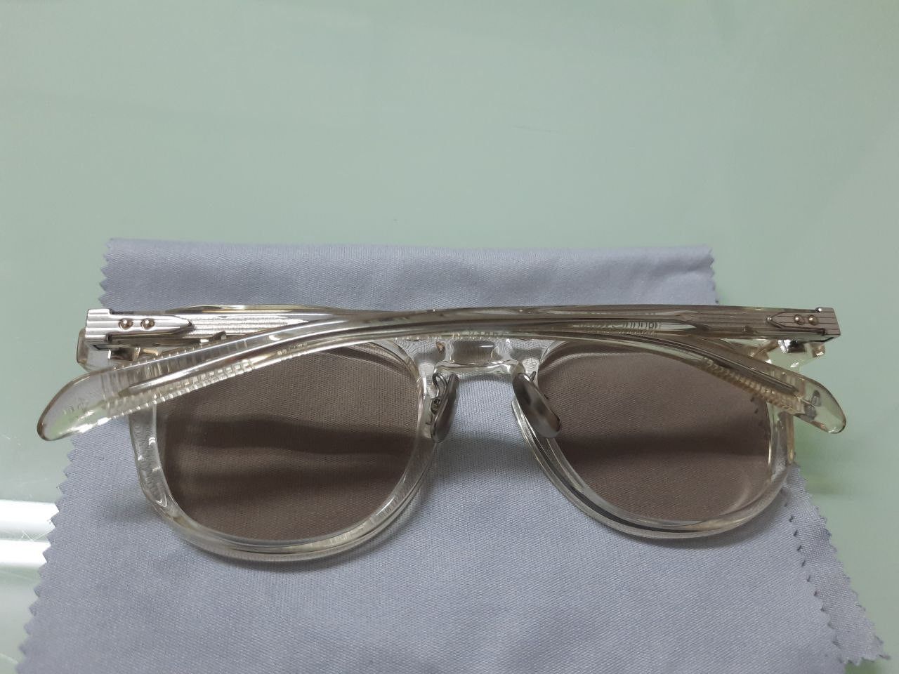 Jacques Marie Mage Fontaine Transparent Sunglasses Size ONE SIZE - 3 Thumbnail