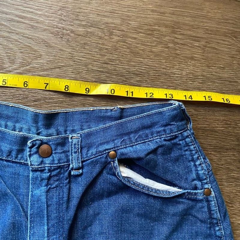 Wrangler Vintage 60s Misses Wrangler Denim Shorts Size 28" / US 6 / IT 42 - 3 Thumbnail