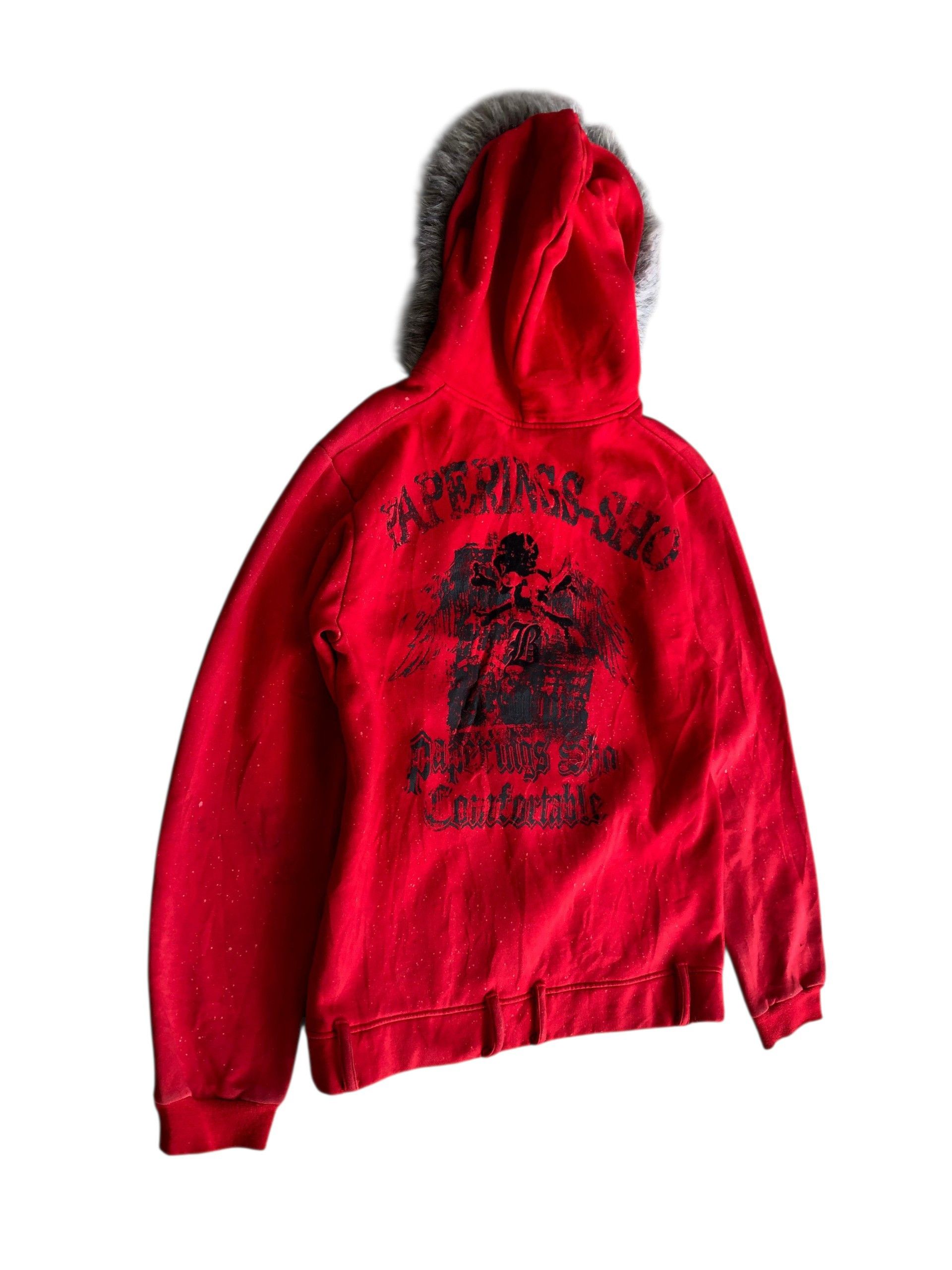 If Six Was Nine 2000s Berning Sho Raccoon Fur Jacket Vkei Style Size US M / EU 48-50 / 2 - 5 Thumbnail