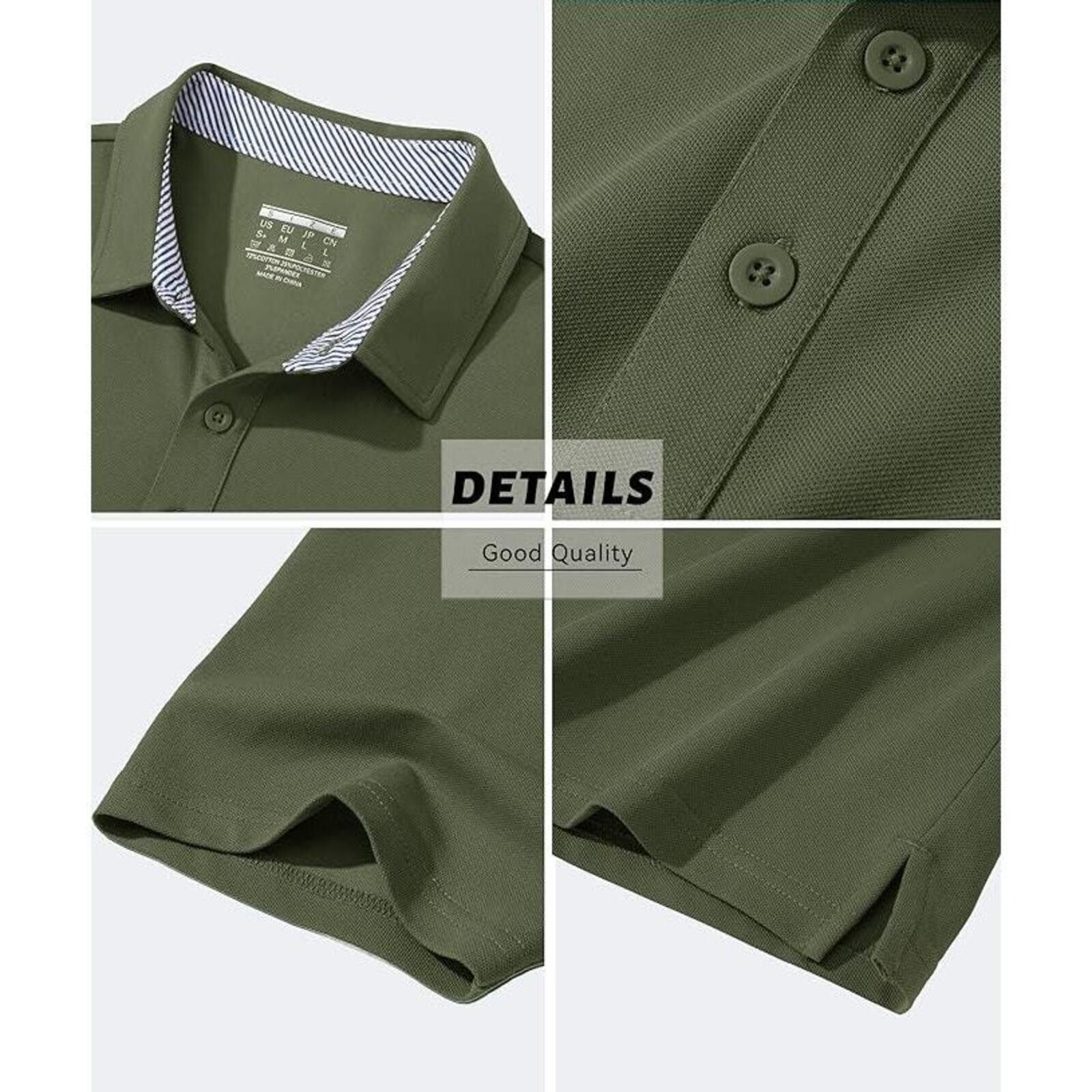 Other Men's Polo Shirt Short Sleeve Pique 3 Button Classic Fit Size US XXL / EU 58 / 5 - 3 Thumbnail