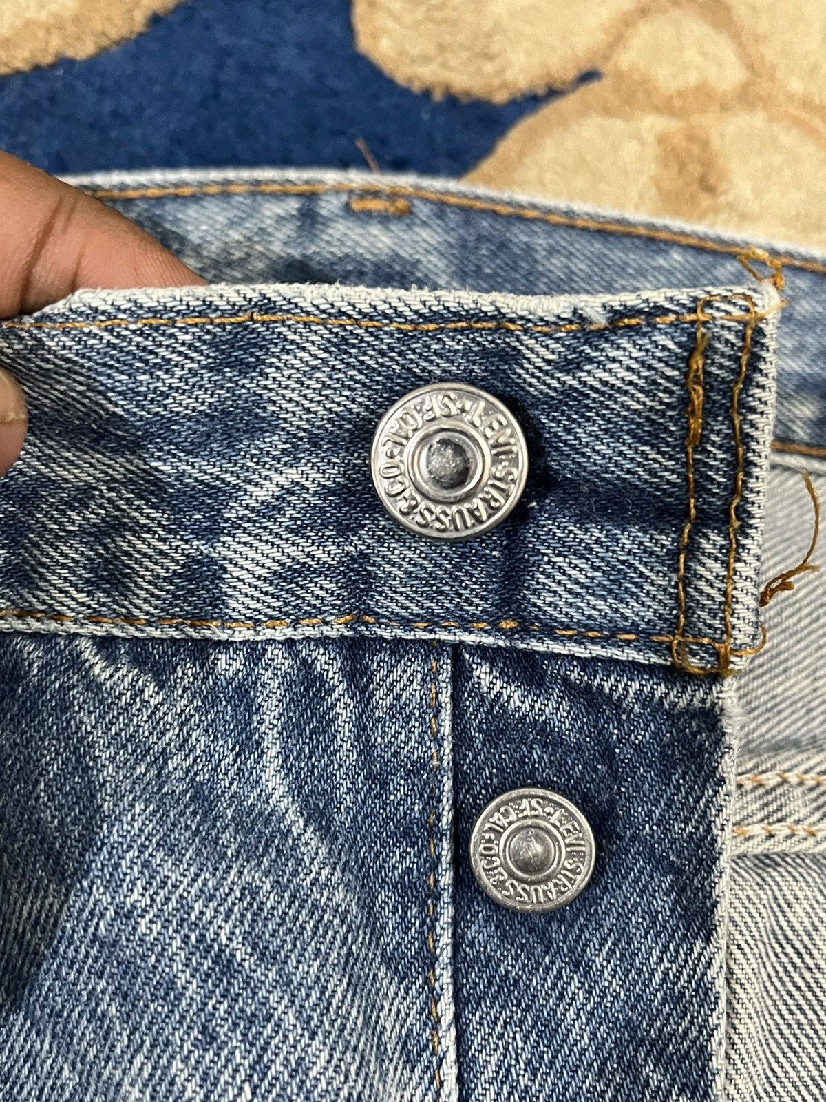 Levi's Vintage Levi’s 80’s 501 Distressed Denim Size US 32 / EU 48 - 8 Thumbnail