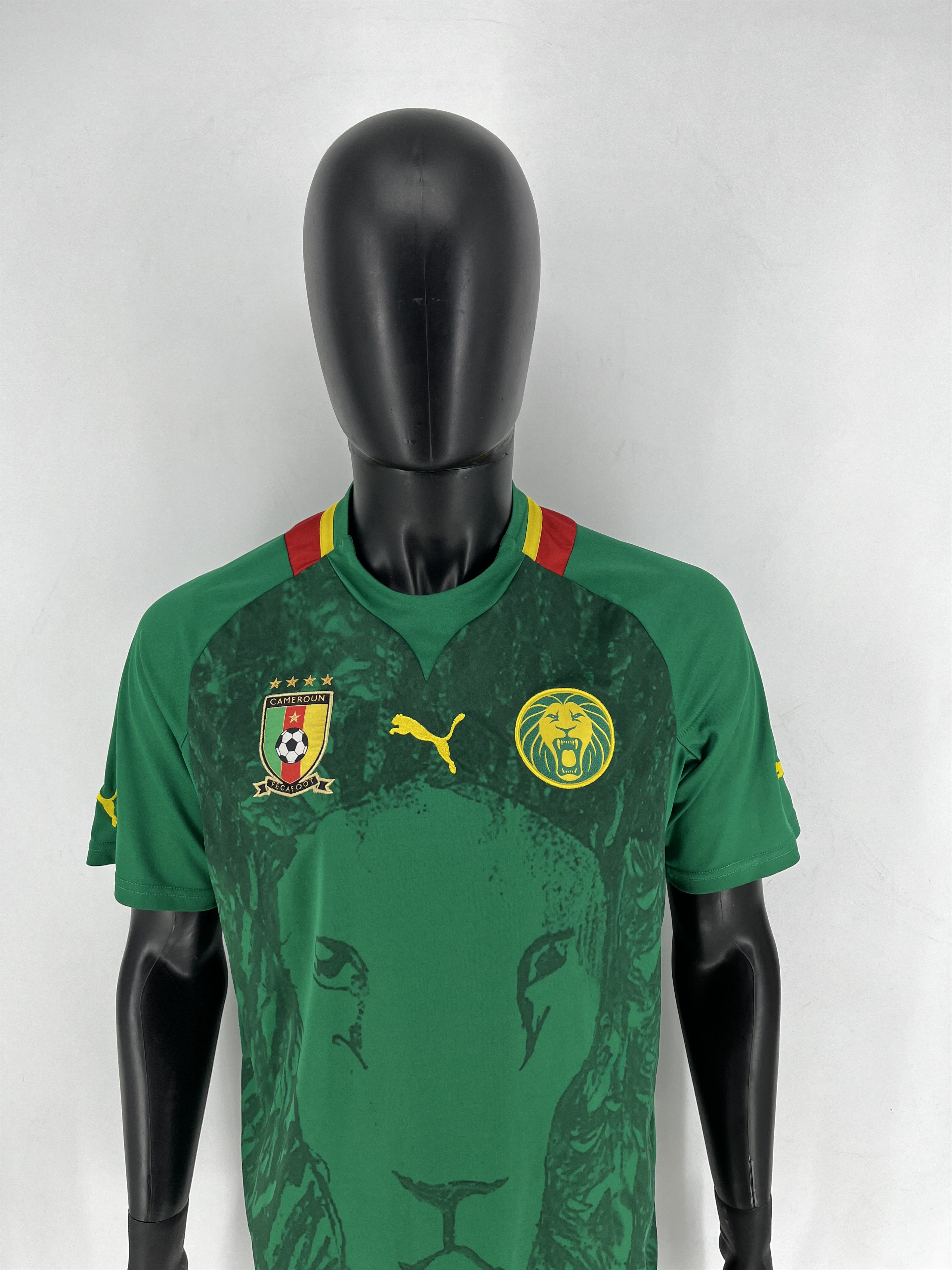 Puma CAMEROON 2012 2013 NATIONAL TEAM HOME FOOTBALL SHIRT SOCCER Size US L / EU 52-54 / 3 - 6 Thumbnail