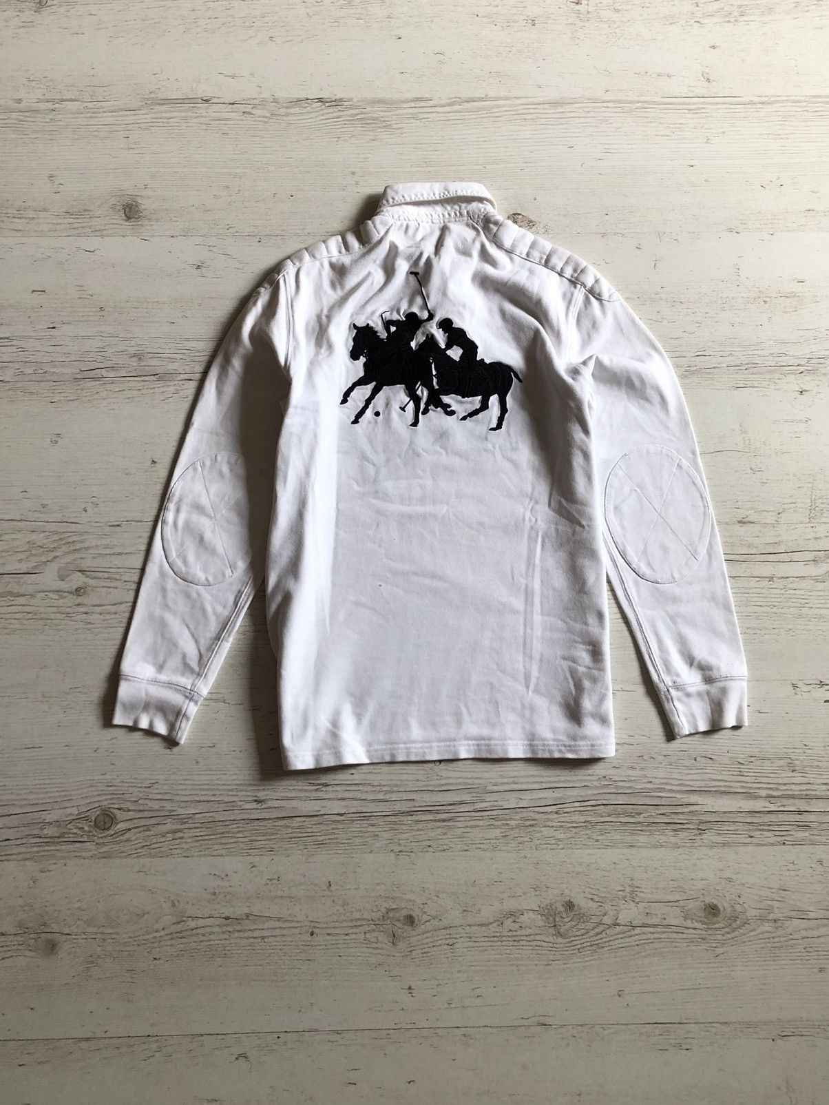 Polo Ralph Lauren Vintage Polo Ralph Lauren Rugby Club la martina big logo Size US S / EU 44-46 / 1 - 9 Thumbnail