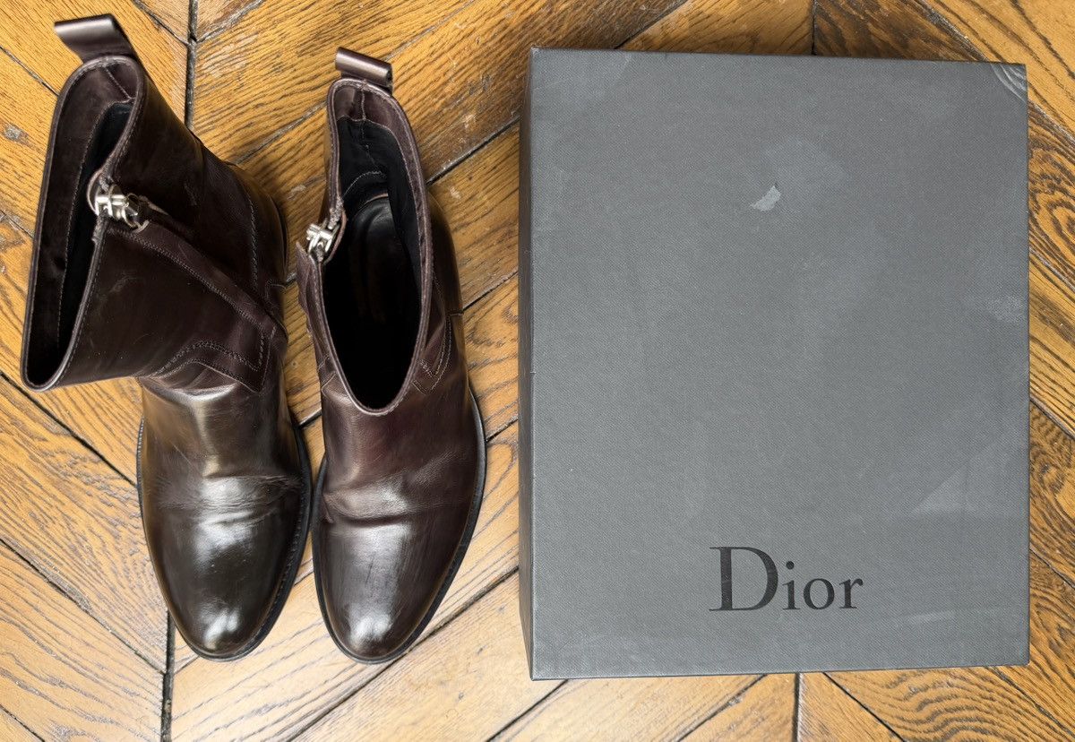 Dior DIOR HOMME AW05 6.5cm BOOTS | Grailed