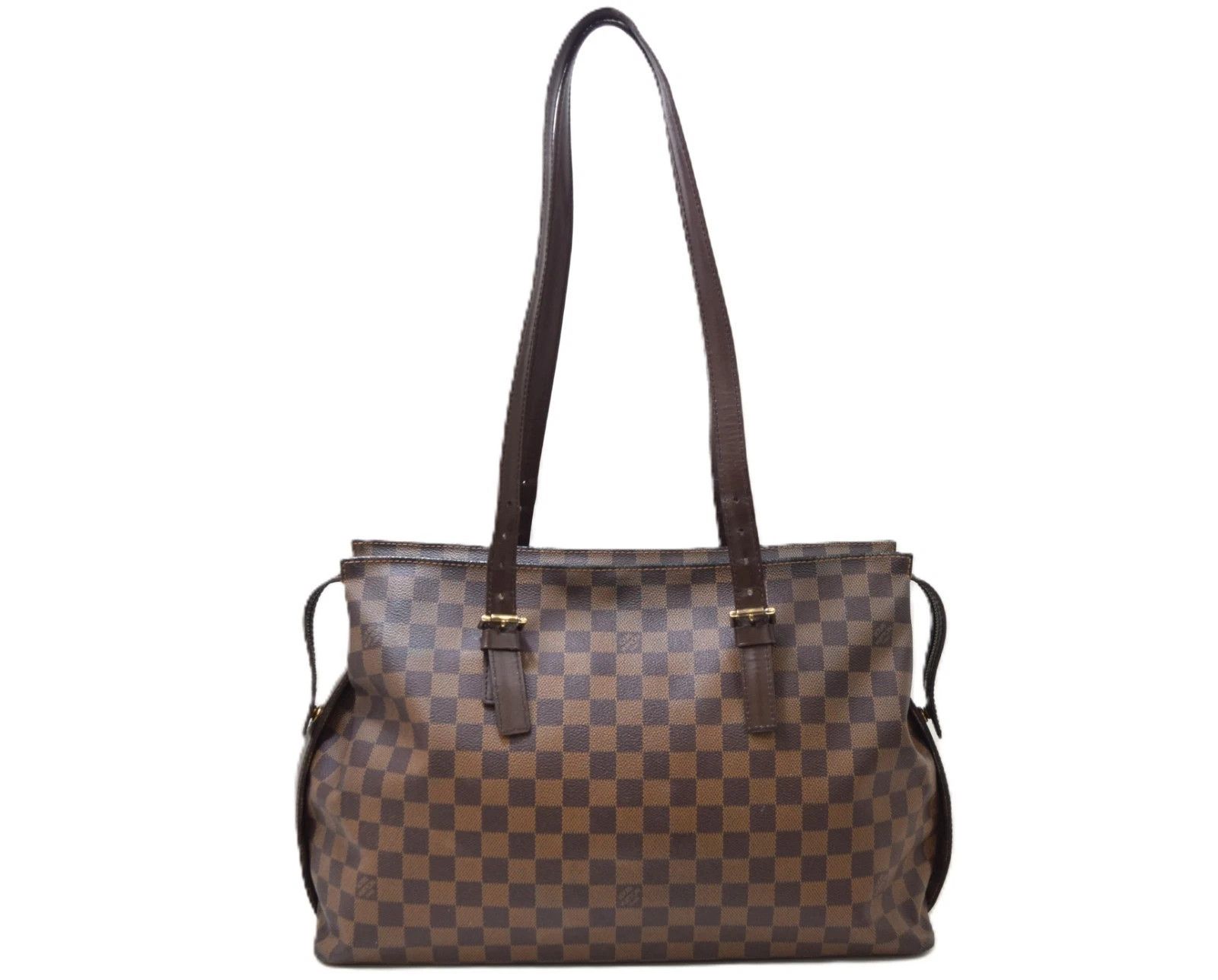 Louis Vuitton Louis Vuitton Chelsea Shoulder Bag Damier Ebene N51119 Size ONE SIZE - 1 Thumbnail