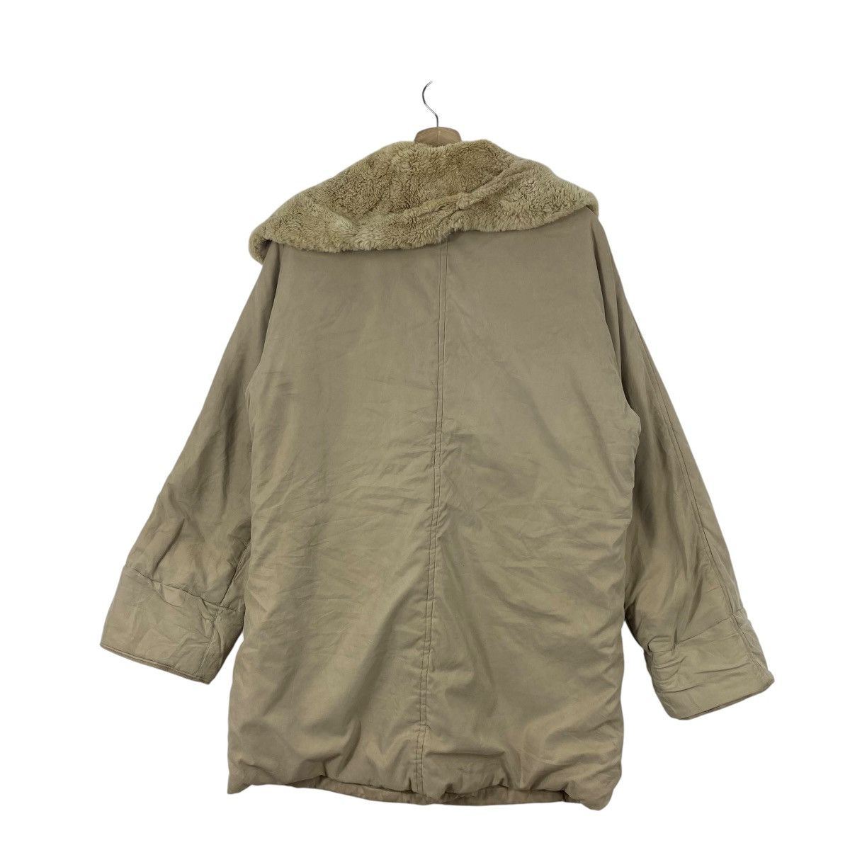 Max Mara Vintage MAXMARA Puffer Jacket Faux Fur Collar Double Size M / US 6-8 / IT 42-44 - 8 Thumbnail