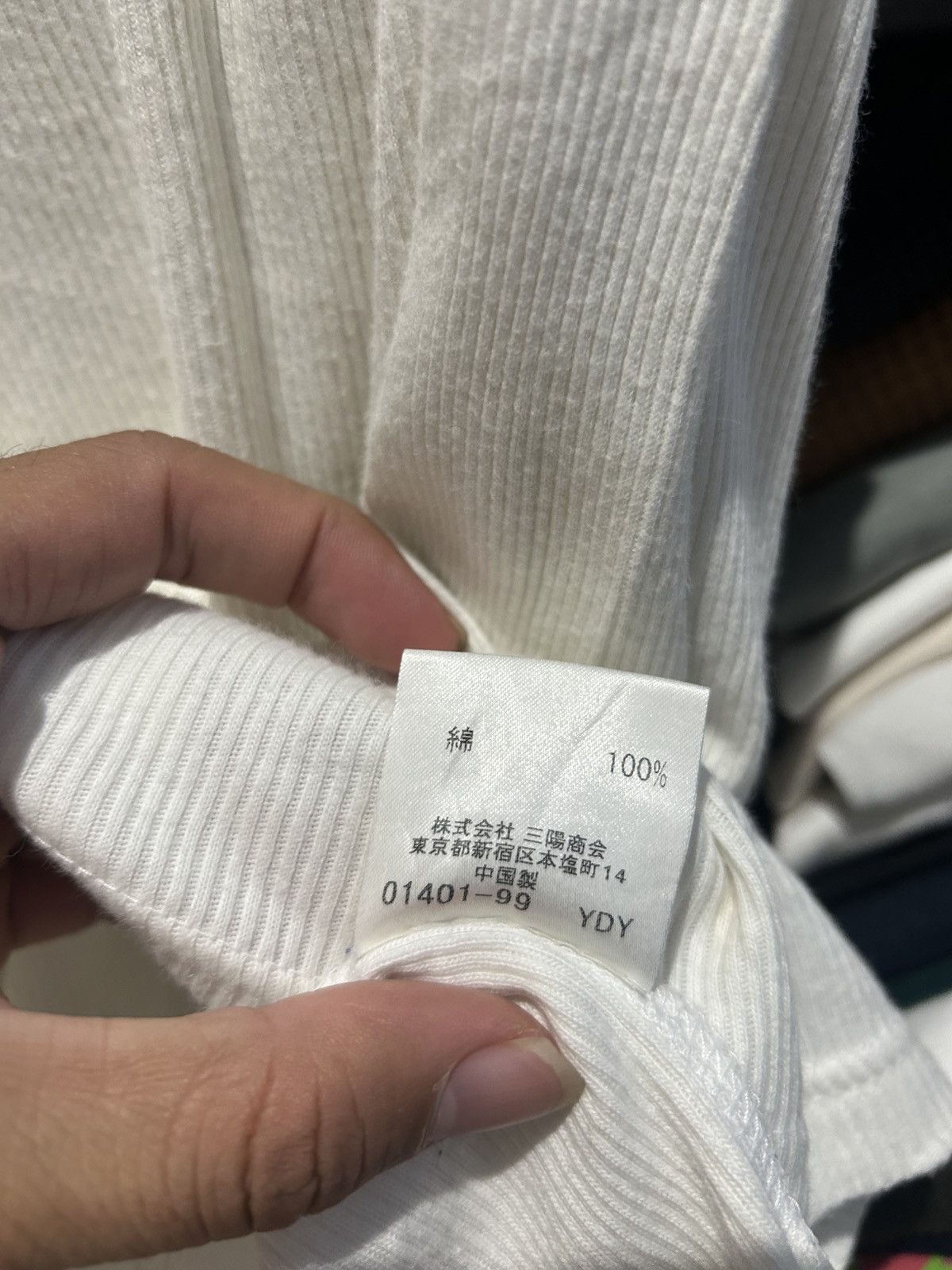 Burberry Y2K Vintage Burberry longsleeve Tee White Size US M / EU 48-50 / 2 - 6 Thumbnail