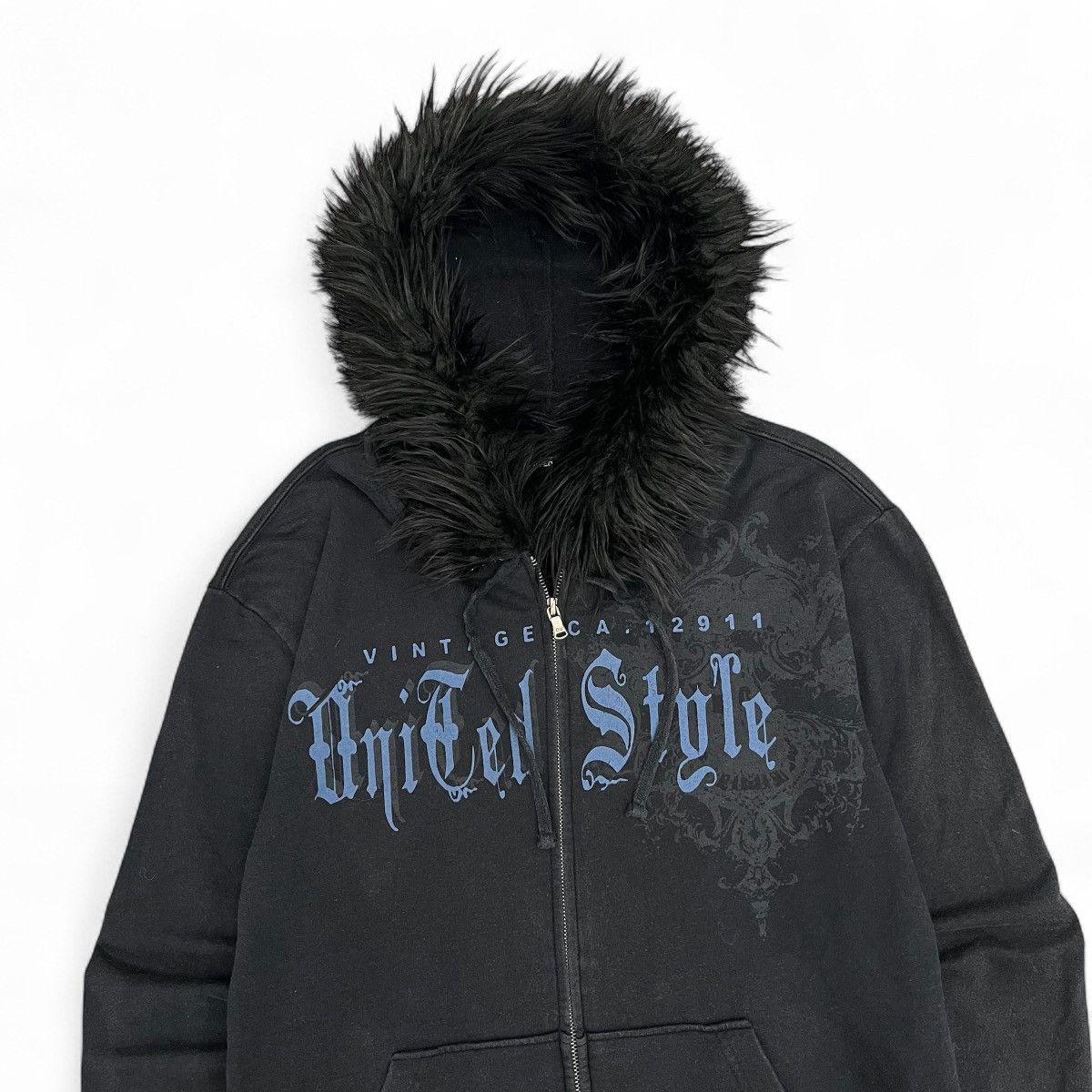 Japanese Brand Design United Fur Hoodie - Ifsixwasnine / LGB STYLE Size US L / EU 52-54 / 3 - 6 Thumbnail