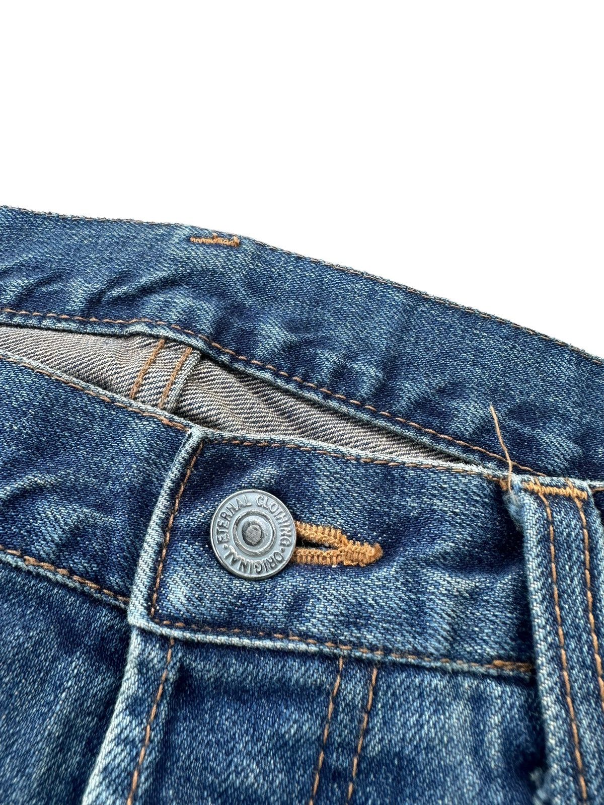 Eternal Eternal dragon printed denim jeans Size US 32 / EU 48 - 6 Thumbnail