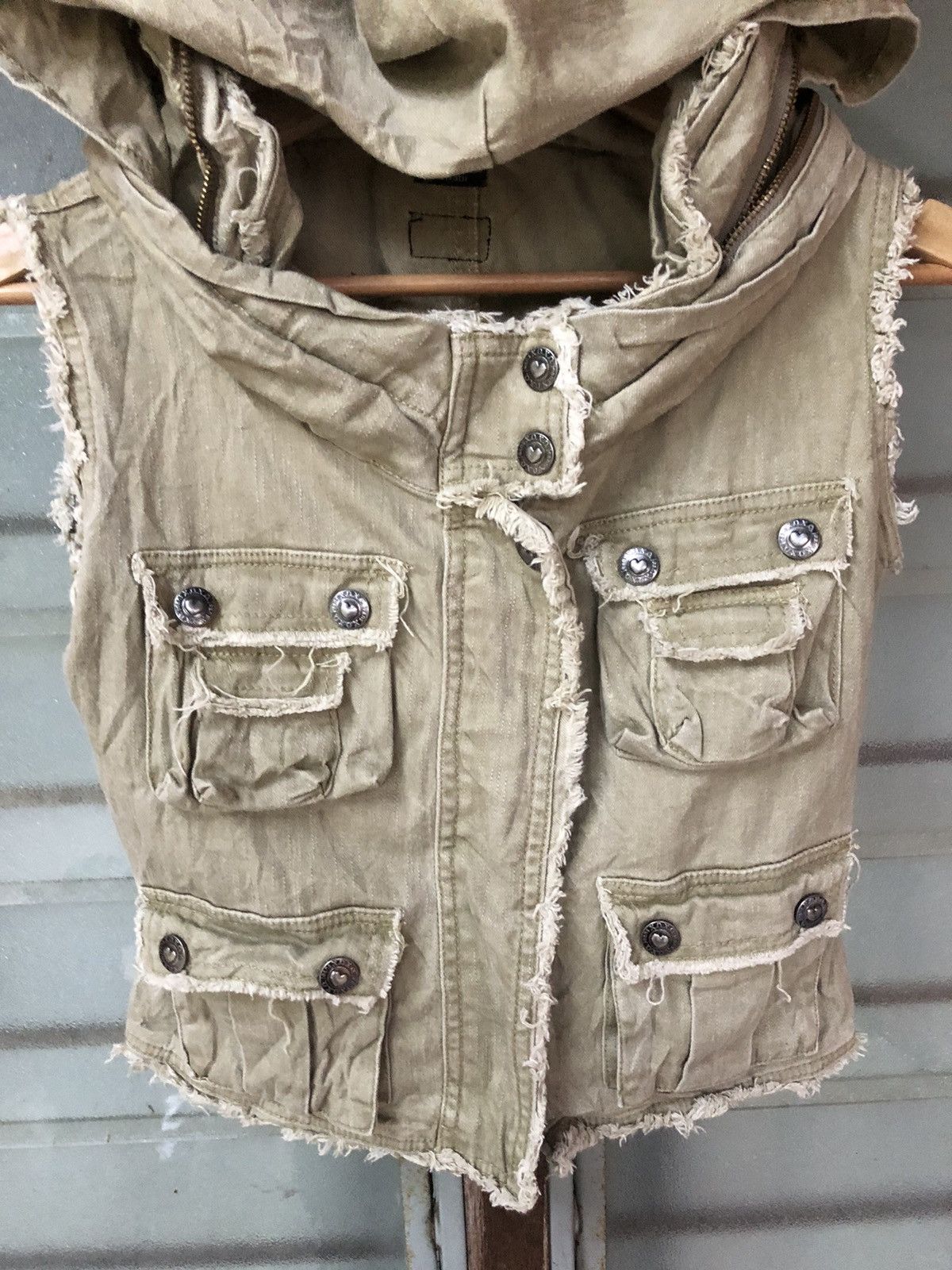 If Six Was Nine Japanese Punk Hoodie Tactical Jacket Size US XS / EU 42 / 0 - 3 Thumbnail