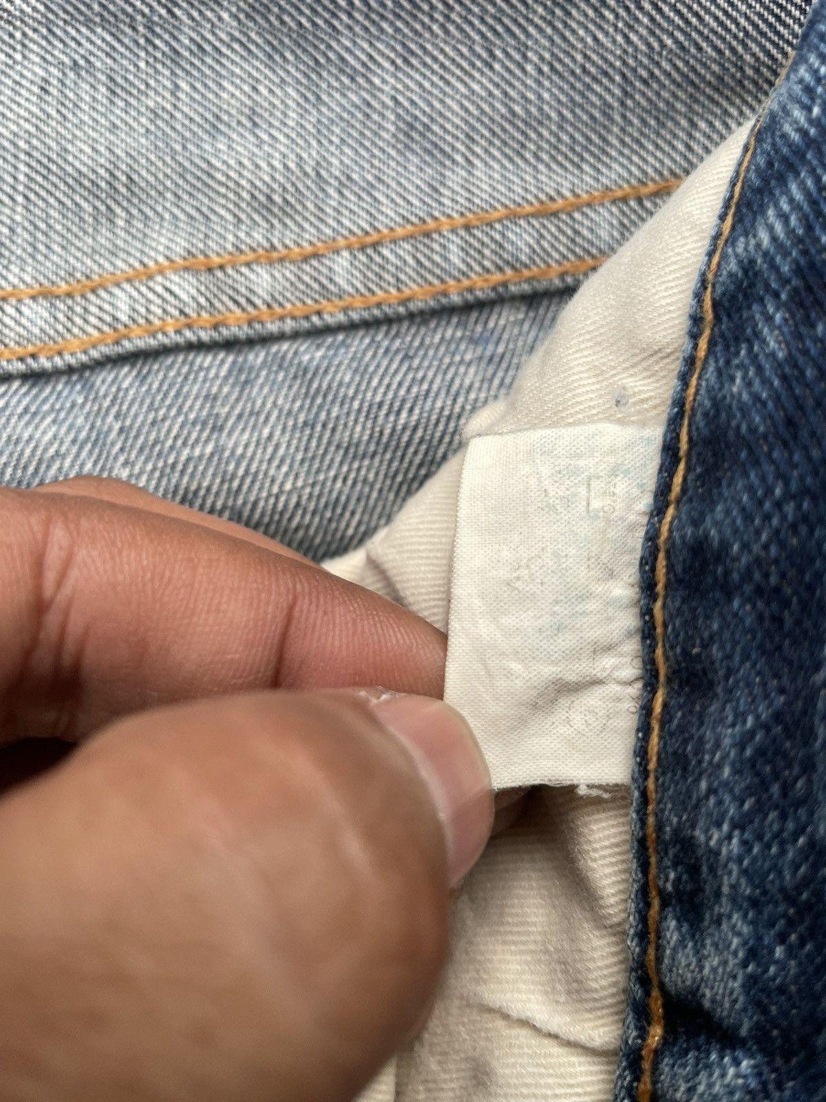 Japanese Brand Ult.Immersion Service Distresed Denim Size US 33 - 18 Thumbnail