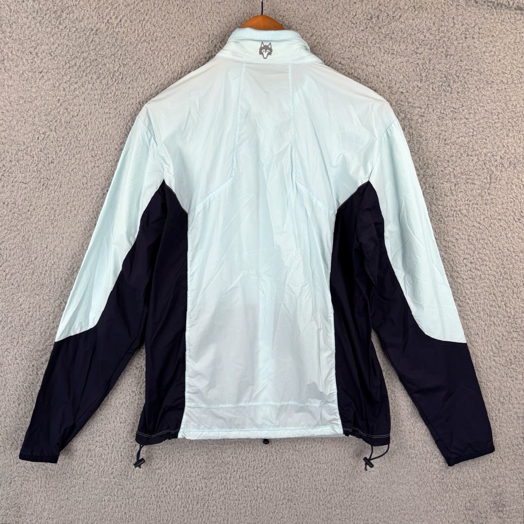 Vintage Greyson Trailwolf Jacket Golf Mens Medium Blue Windproof Lightweight Full Zip Size US M / EU 48-50 / 2 - 5 Thumbnail
