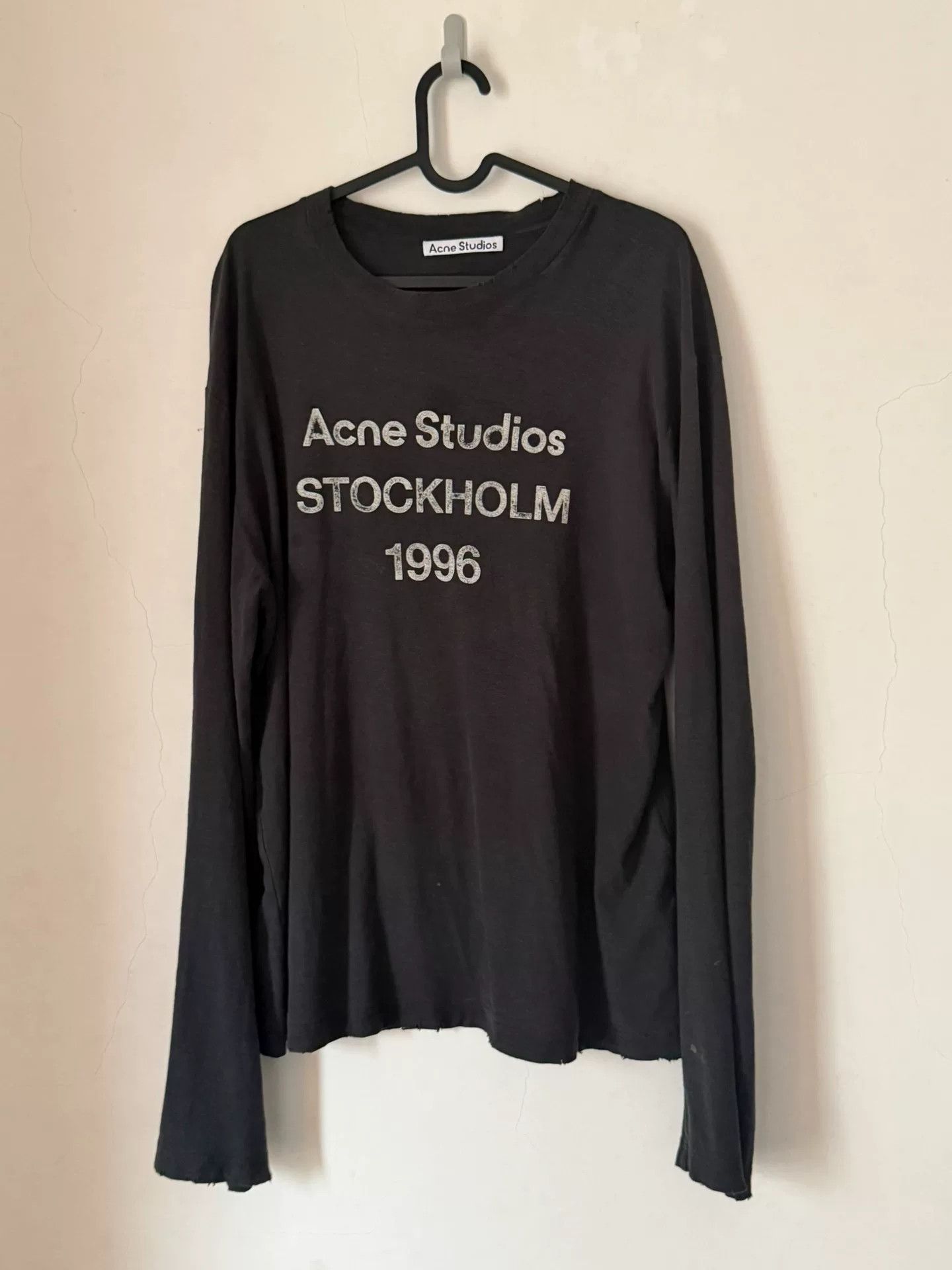 Acne Studios Acne Studios Stockholm 1996 Black Longsleeve | Grailed