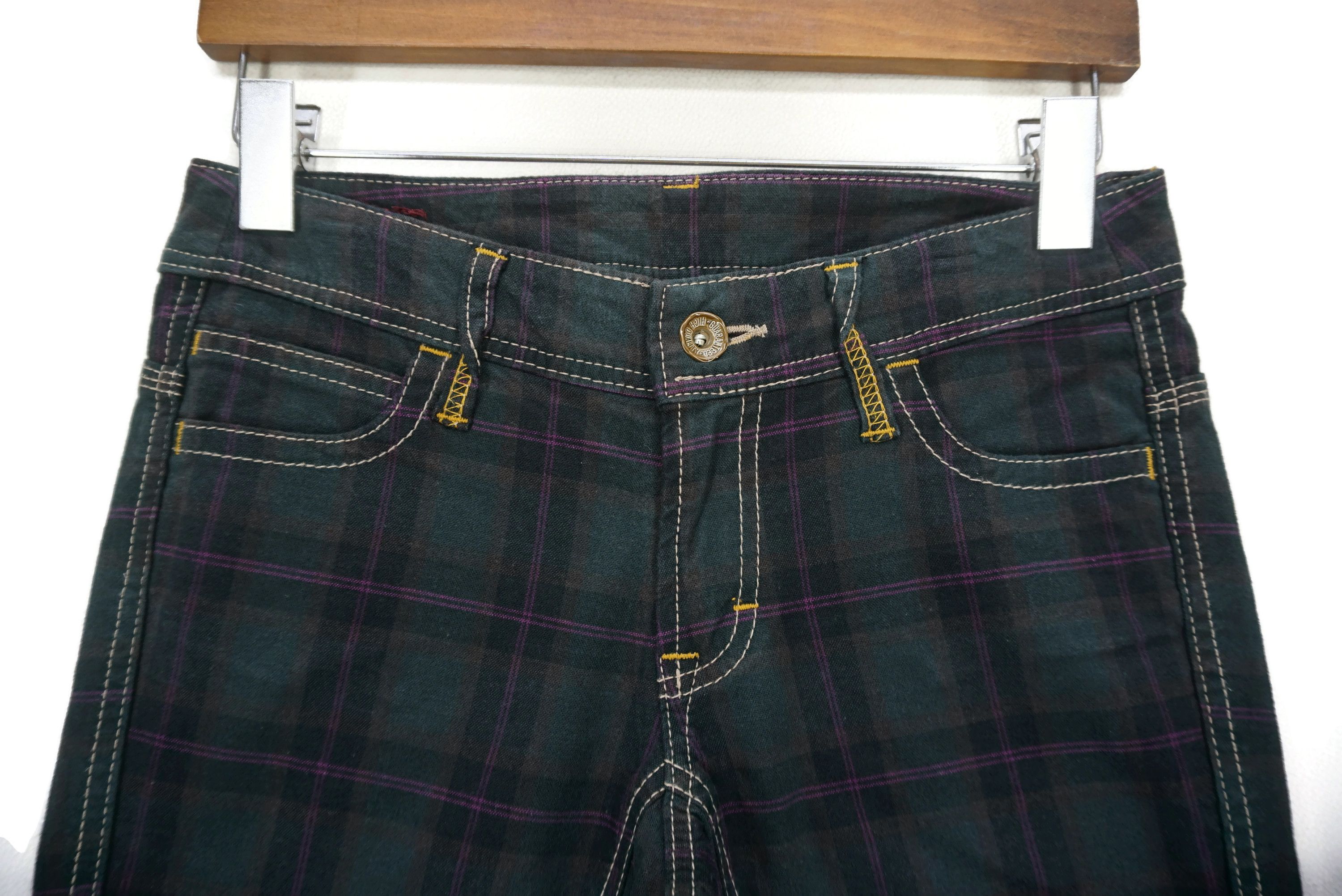 Japanese Brand Betty Smith Pants fit W29xL31 Low-Rise Skinny Buckled Back Size 26" / US 2 / IT 38 - 3 Thumbnail