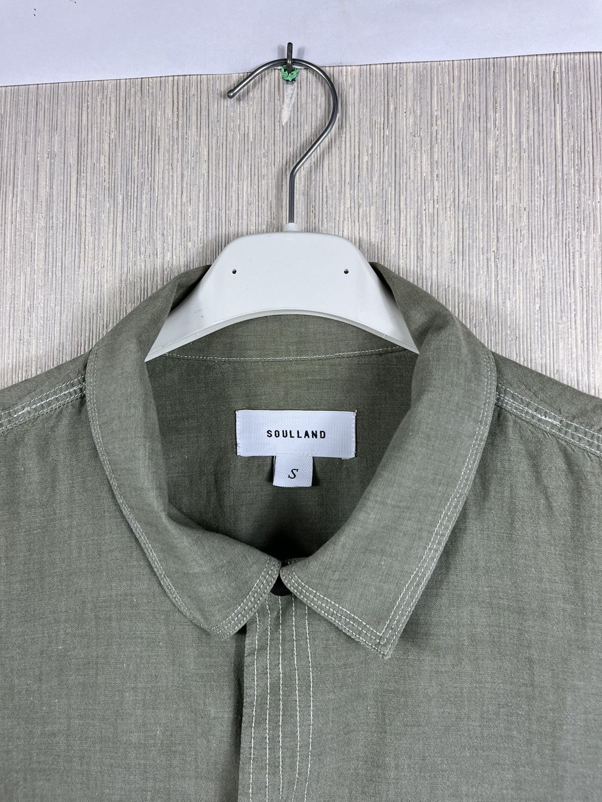 Designer × Soulland Soulland hestehave over shirt jacket with pocket latches Size US S / EU 44-46 / 1 - 10 Thumbnail