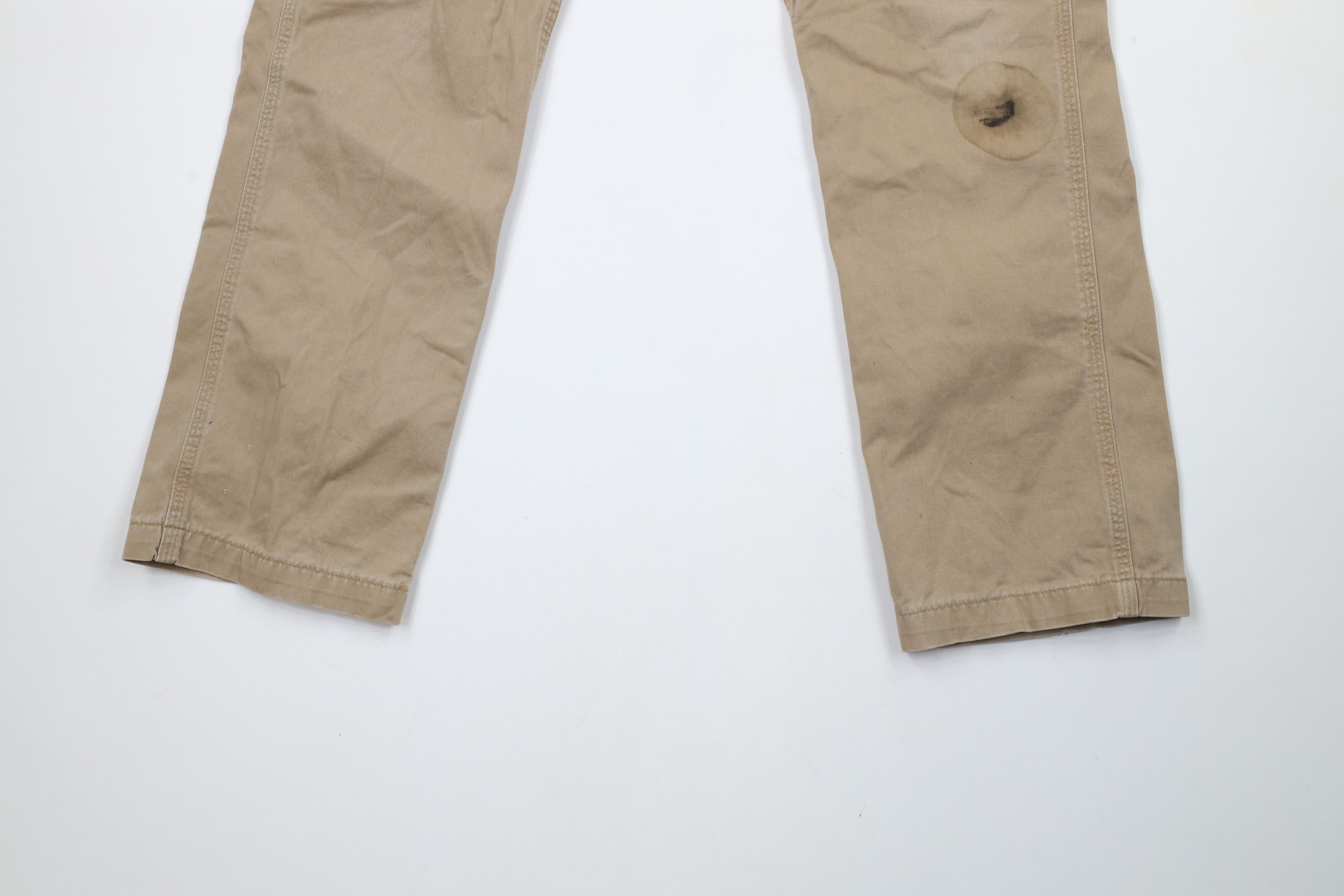 Carhartt × Vintage Vintage Y2K Carhartt Relaxed Fit Dungaree Pants Dark Khaki Size US 32 / EU 48 - 4 Thumbnail