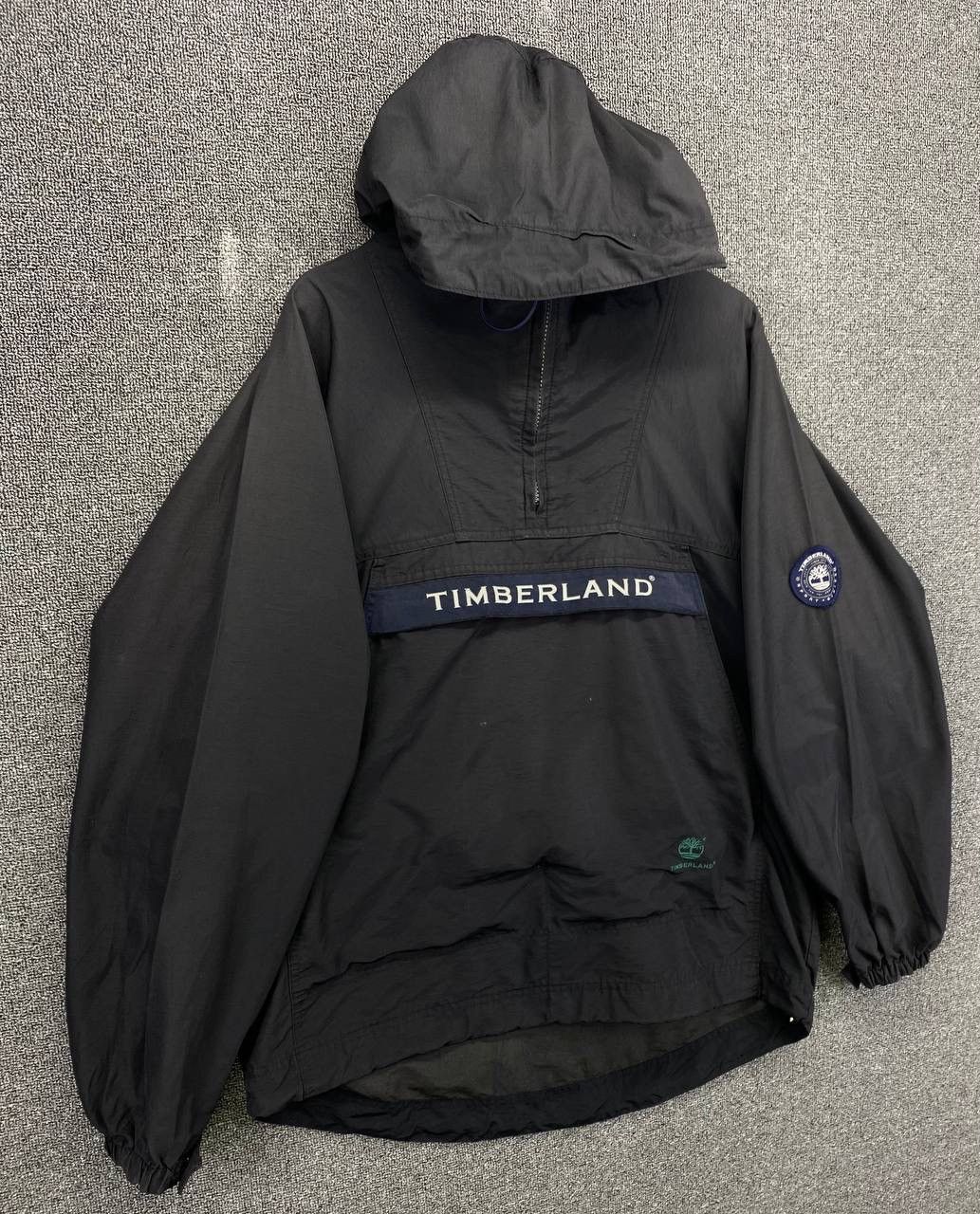 Timberland Vintage Timberland WeatherGear Half Zipper Anorak Jacket Size US S / EU 44-46 / 1 - 2 Thumbnail