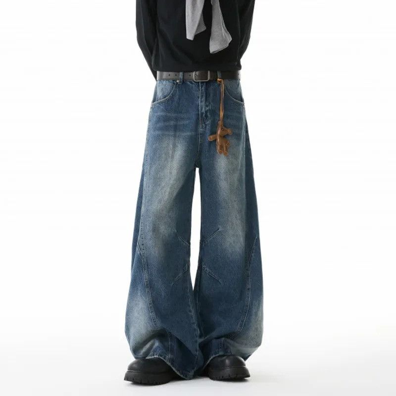 Japanese Brand Korean Style All-match Jeans Size US 32 / EU 48 - 1 Thumbnail