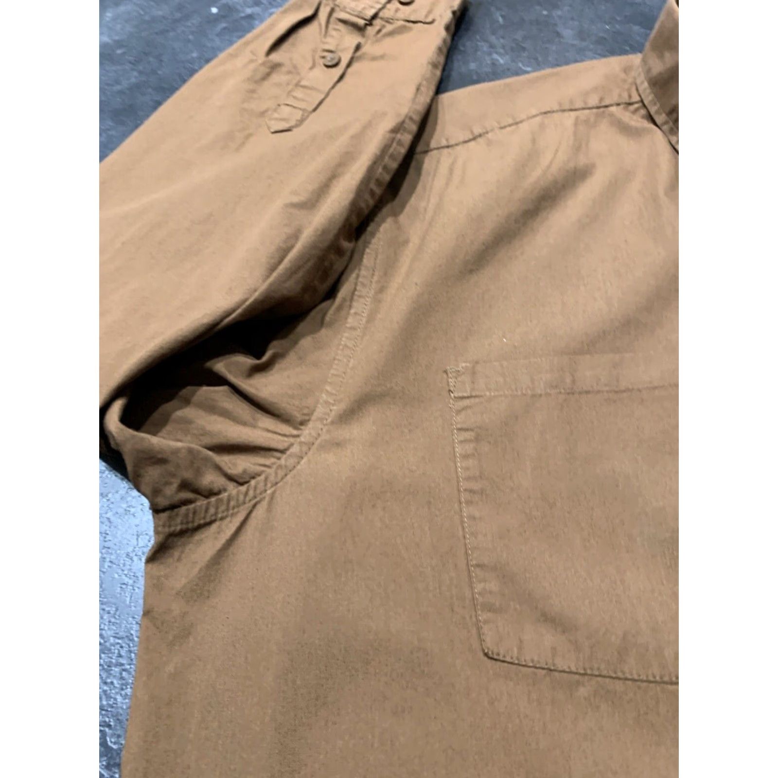 Carhartt VINTAGE Carhartt Big & Tall Men's Long Sleeve Button-Down Shirt Brown 2XL Tall Workwear Size US XXL / EU 58 / 5 - 4 Thumbnail
