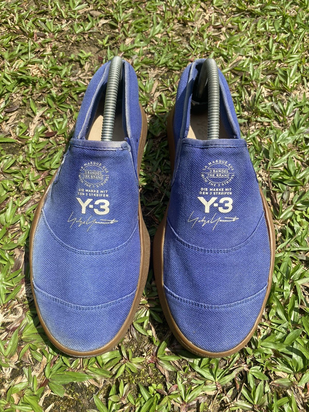 Adidas × Yohji Yamamoto Yohji Yamamoto Y-3 X Adidas Slip On Sneaker Size US 7.5 / EU 40-41 - 1 Thumbnail