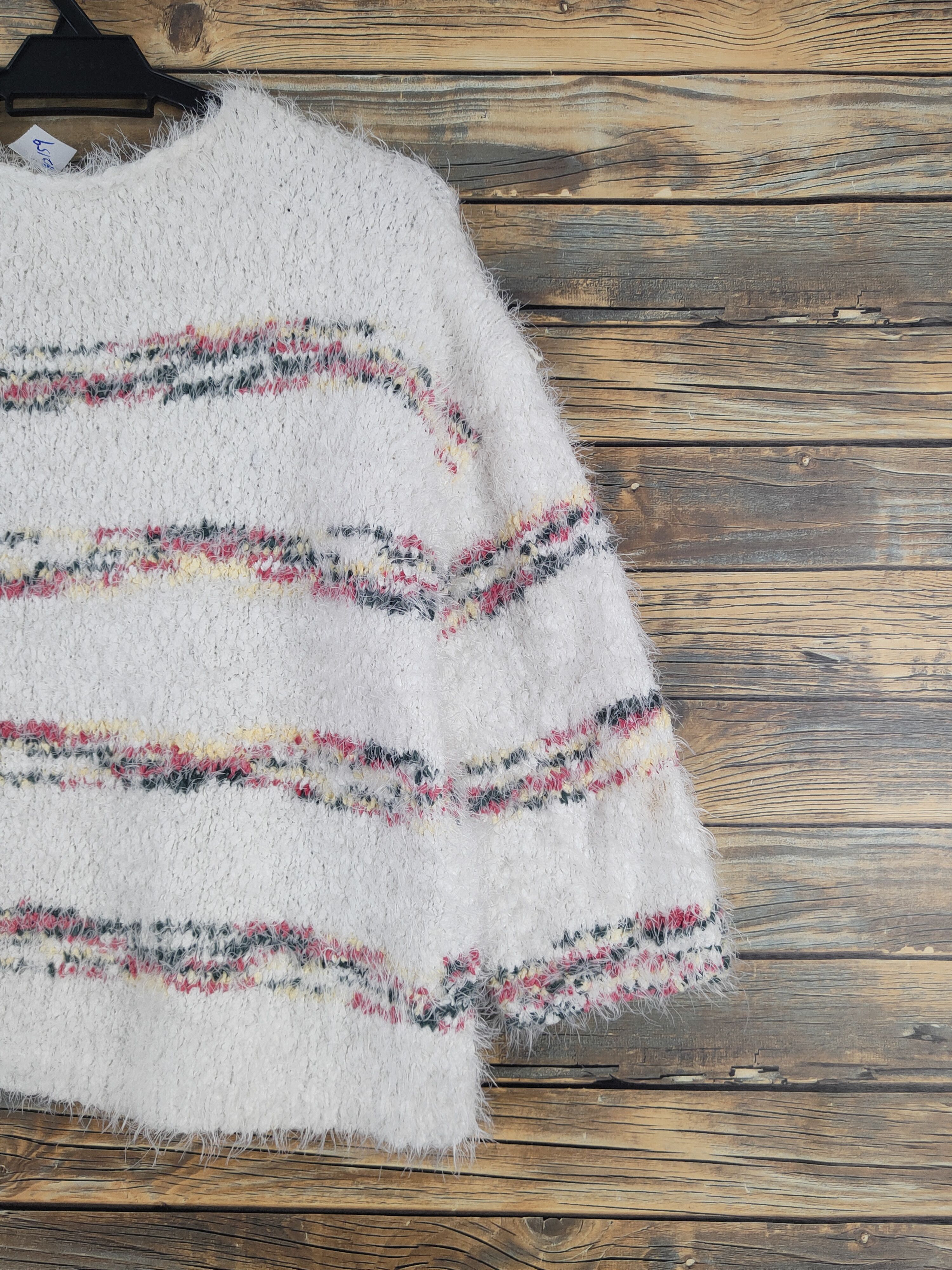 Japanese Brand Japanese Brand Ivory Shag Shaggy Fur Mohair Knitwear #W2159 Size M / US 6-8 / IT 42-44 - 9 Thumbnail