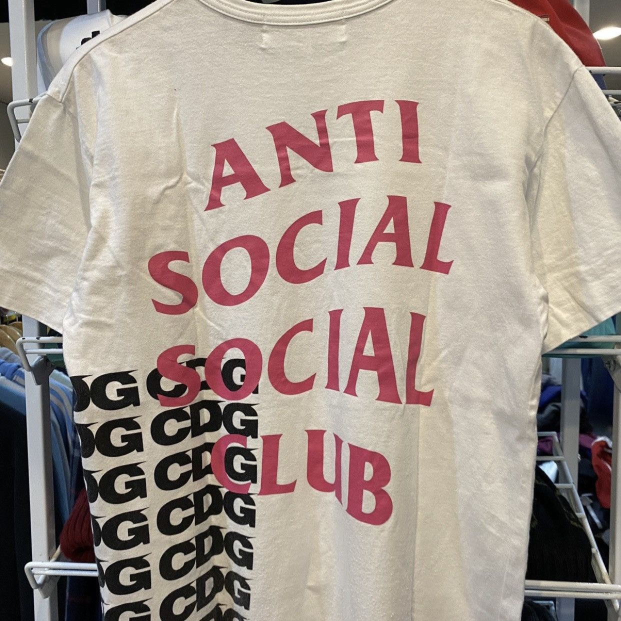 CDG by Comme des Garcons Anti Social Social Club CDG Breaking News Tee L Size US M / EU 48-50 / 2 - 7 Thumbnail