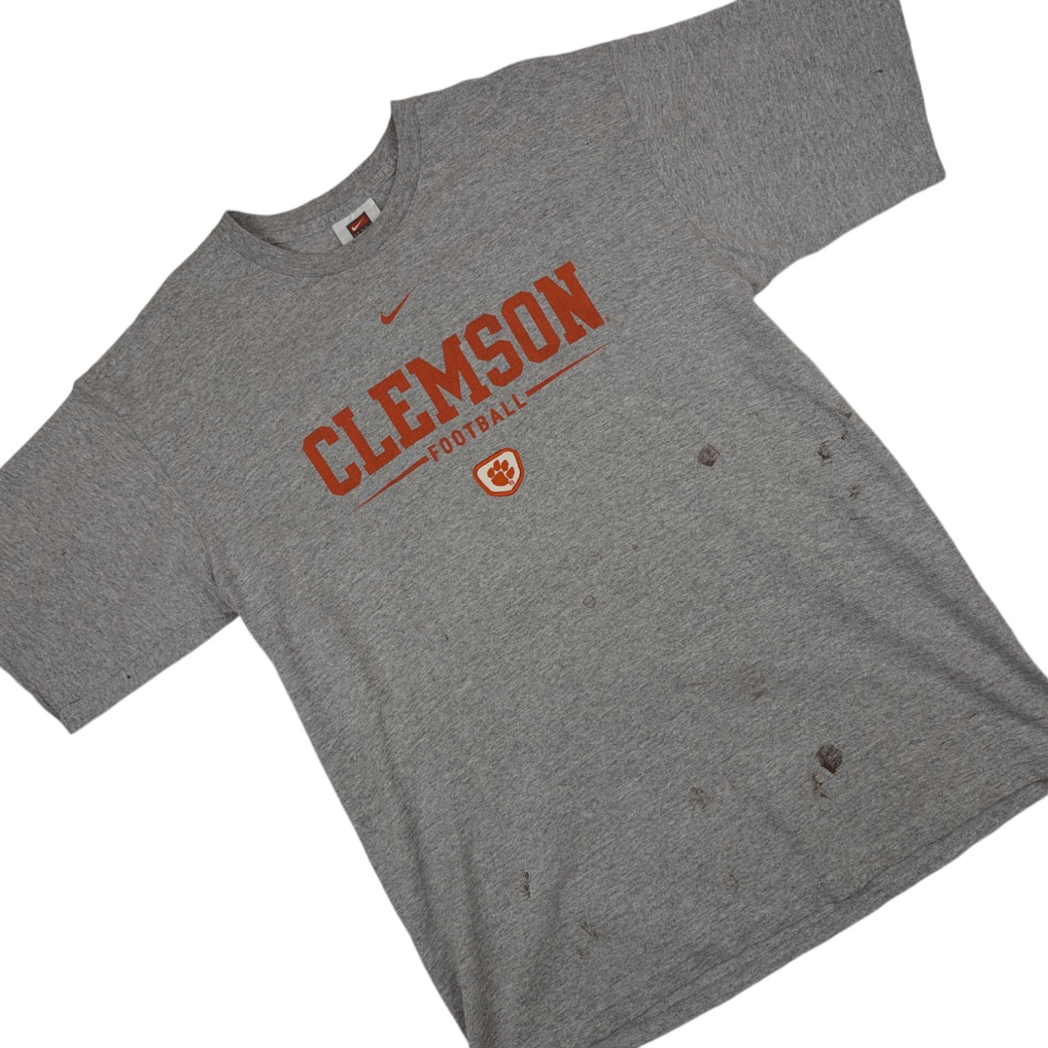 Nike Vintage NIKE Clemson Tigers Football NFL Tee University Size US M / EU 48-50 / 2 - 3 Thumbnail
