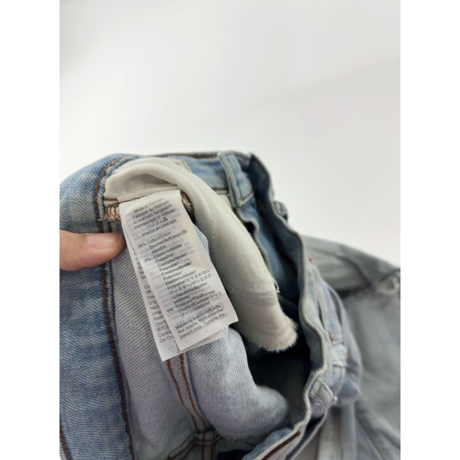 Madewell Madewell Jeans Women 23P Petite High Rise Classic Skinny Ankle Blue Light Wash Crop Zip 23P Womens Jeans Size 40" / US 18 - 7 Thumbnail