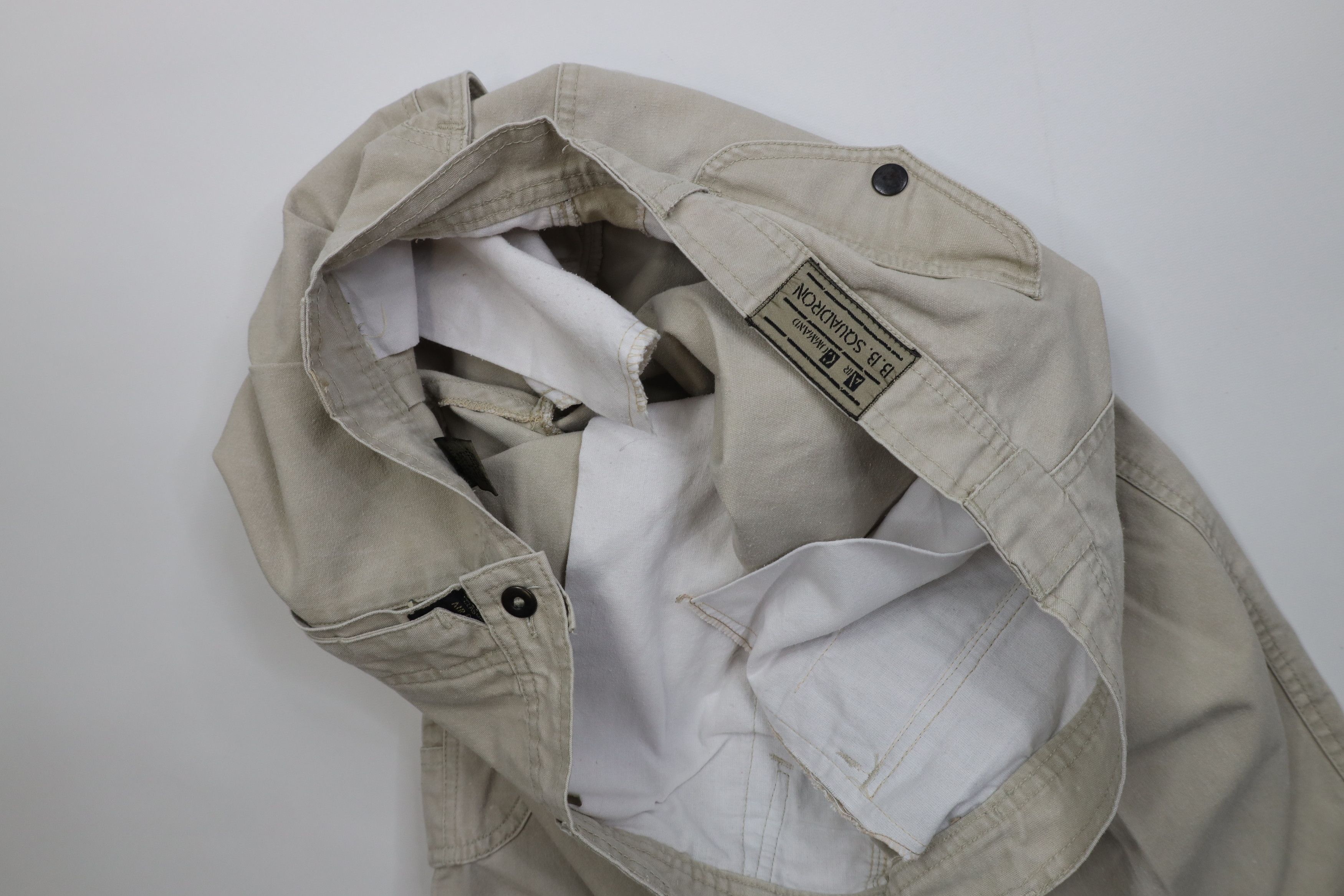 Vintage Vintge 90s Streetwear Stonewash Baggy Canvas Cargo Pants Size US 38 / EU 54 - 11 Thumbnail