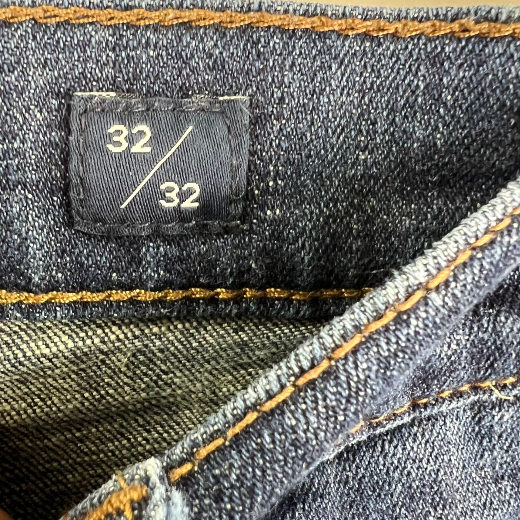 Lucky Brand Lucky Brand Denim Blue Jeans Mens Size 32 Regular 32x32 Straight 5-Pocket Zipper Logo USA Comfort Stretch Size US 32 / EU 48 - 5 Thumbnail