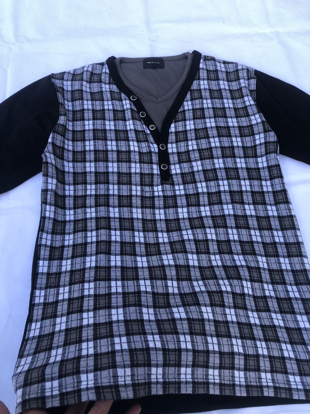 Beauty Beast × Japanese Brand × KMRii DOUBLE LAYER STUDDED MALE & CO IFSIXWASNINE STYLE Size US M / EU 48-50 / 2 - 3 Thumbnail