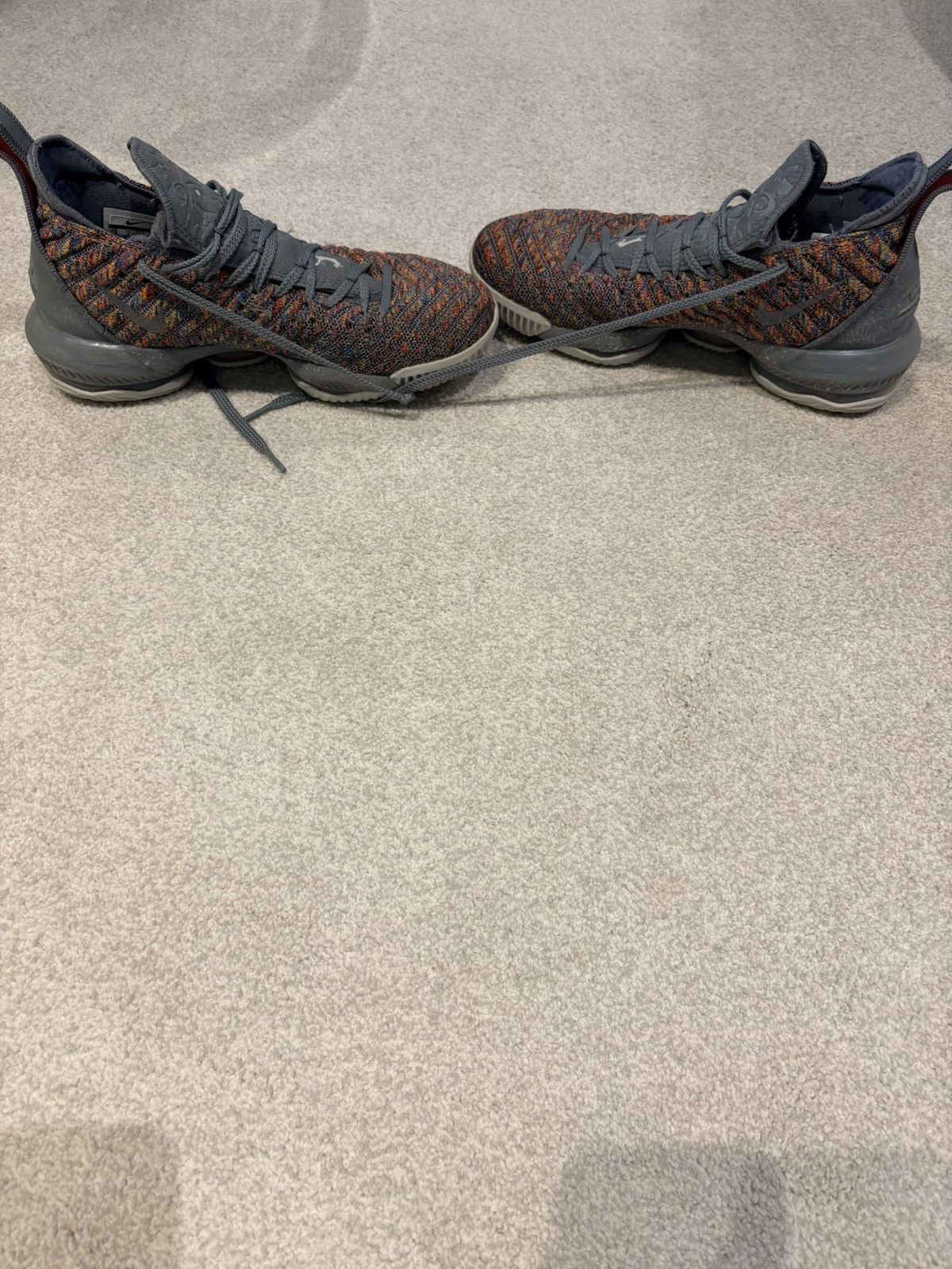 Jordan Brand Fruity Pebbled Lebron 16’s. Size US 8 / EU 41 - 6 Thumbnail
