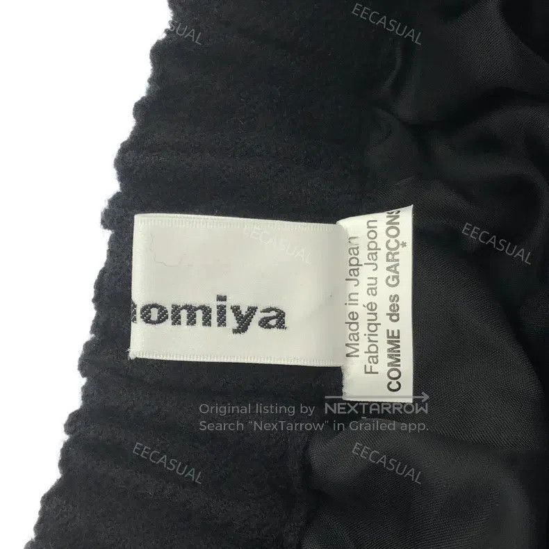 Comme des Garcons Comme Des Garcons size S Layered long wool skirt, Black Size 23" - 7 Thumbnail
