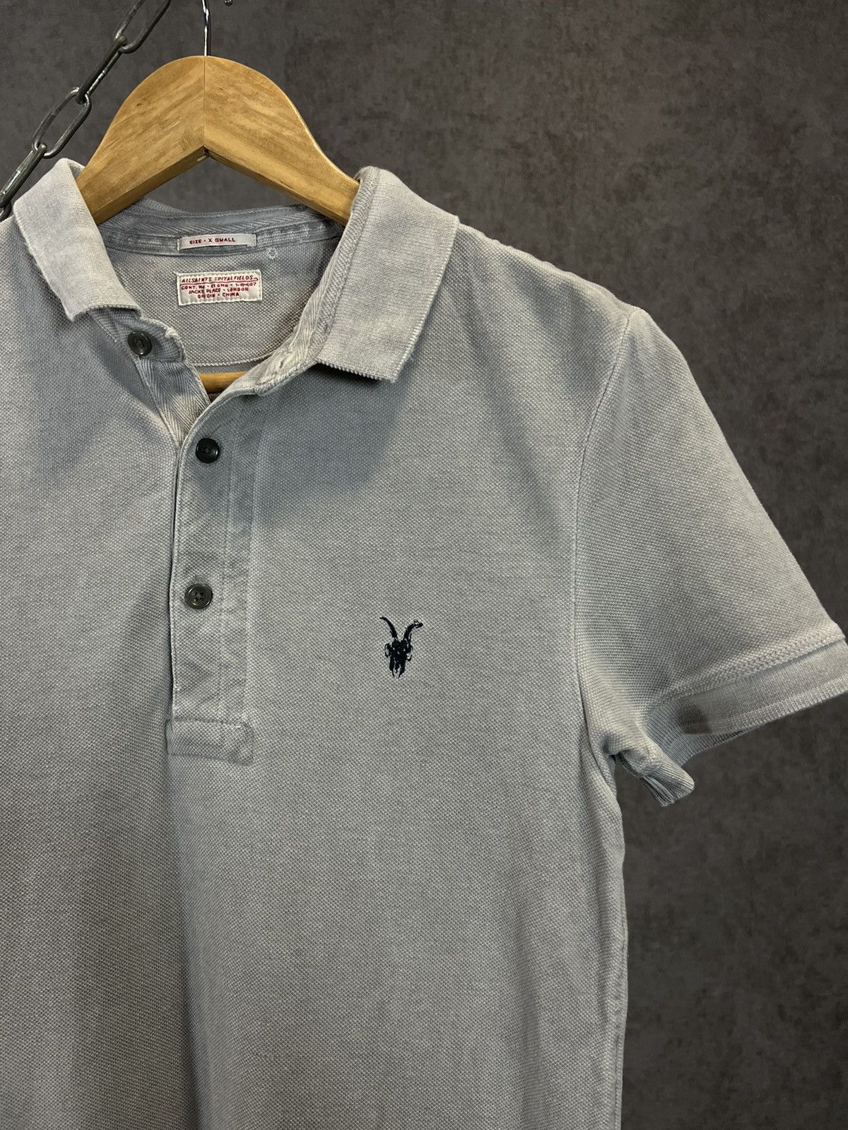 Allsaints Allsaints logo designer polo tee Size US XS / EU 42 / 0 - 2 Thumbnail