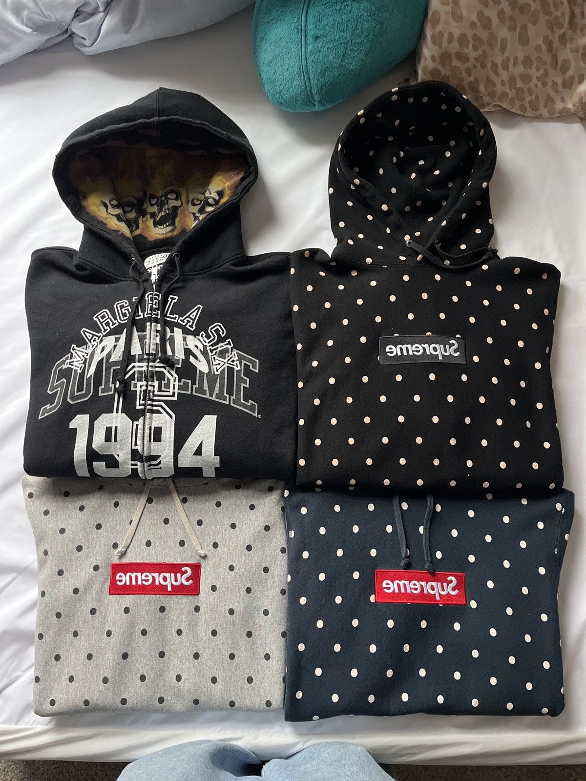 Comme des Garcons SHIRT × Supreme Supreme x CDG Polka Dot Box Logo