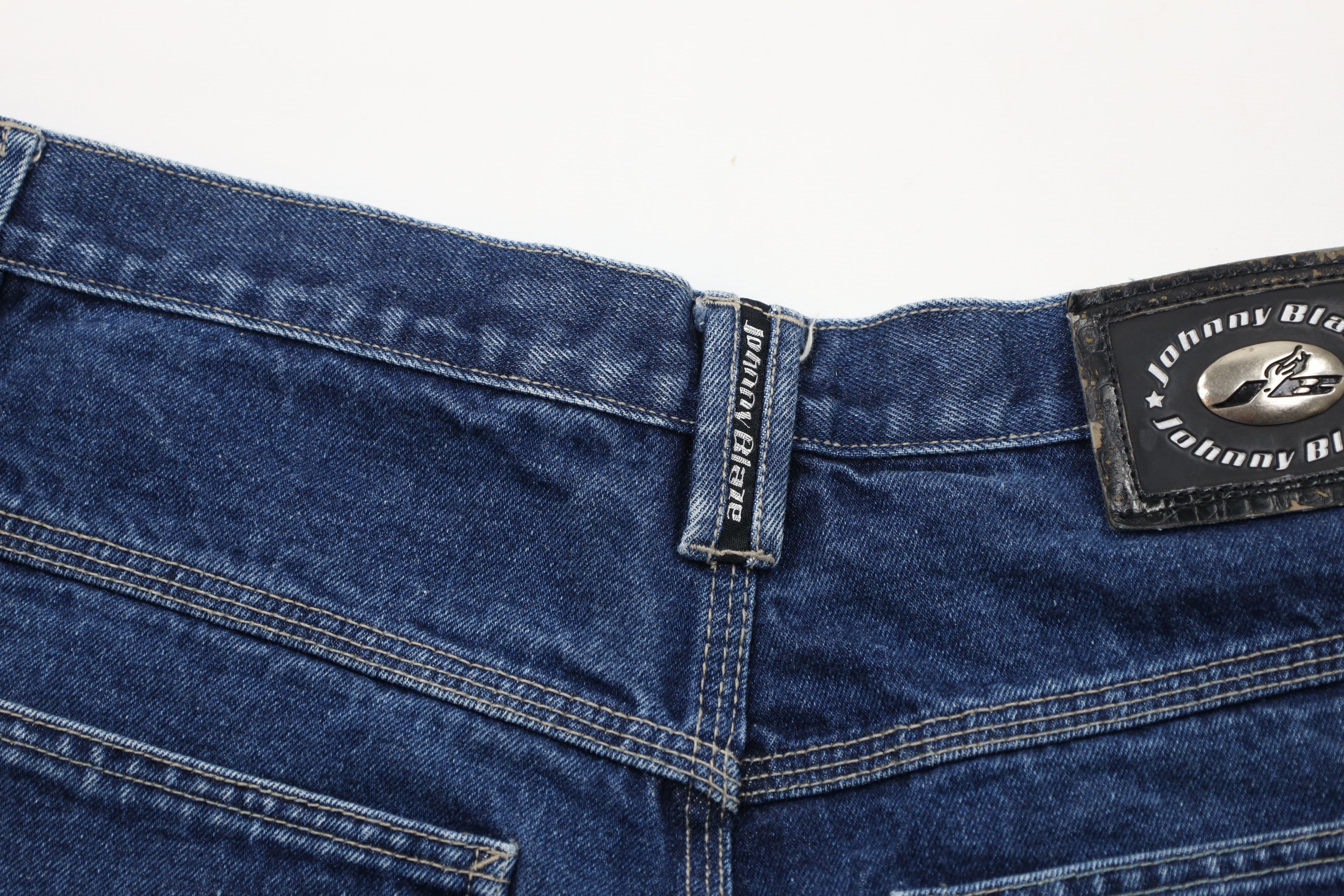 Vintage Vintage Johnny Blaze Man Wutang Loose Baggy Fit Denim Shorts Size US 38 / EU 54 - 11 Thumbnail