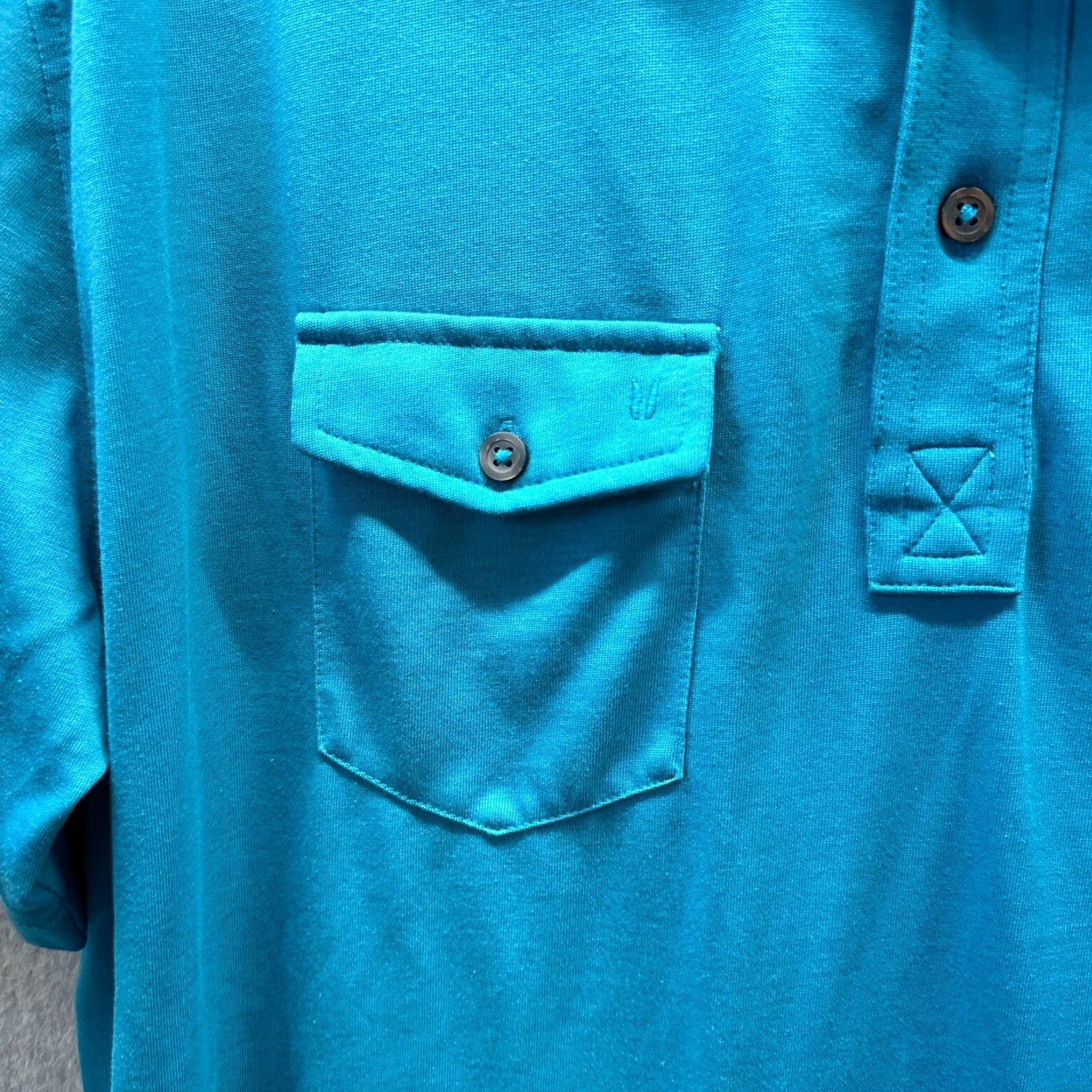 Vintage Linksoul Polo Shirt Adult XL Blue Mens Golf Luxury Cotton Soft Polo Shirt XL Blue Mens Golf Luxury Cotton Soft Size US XL / EU 56 / 4 - 3 Thumbnail
