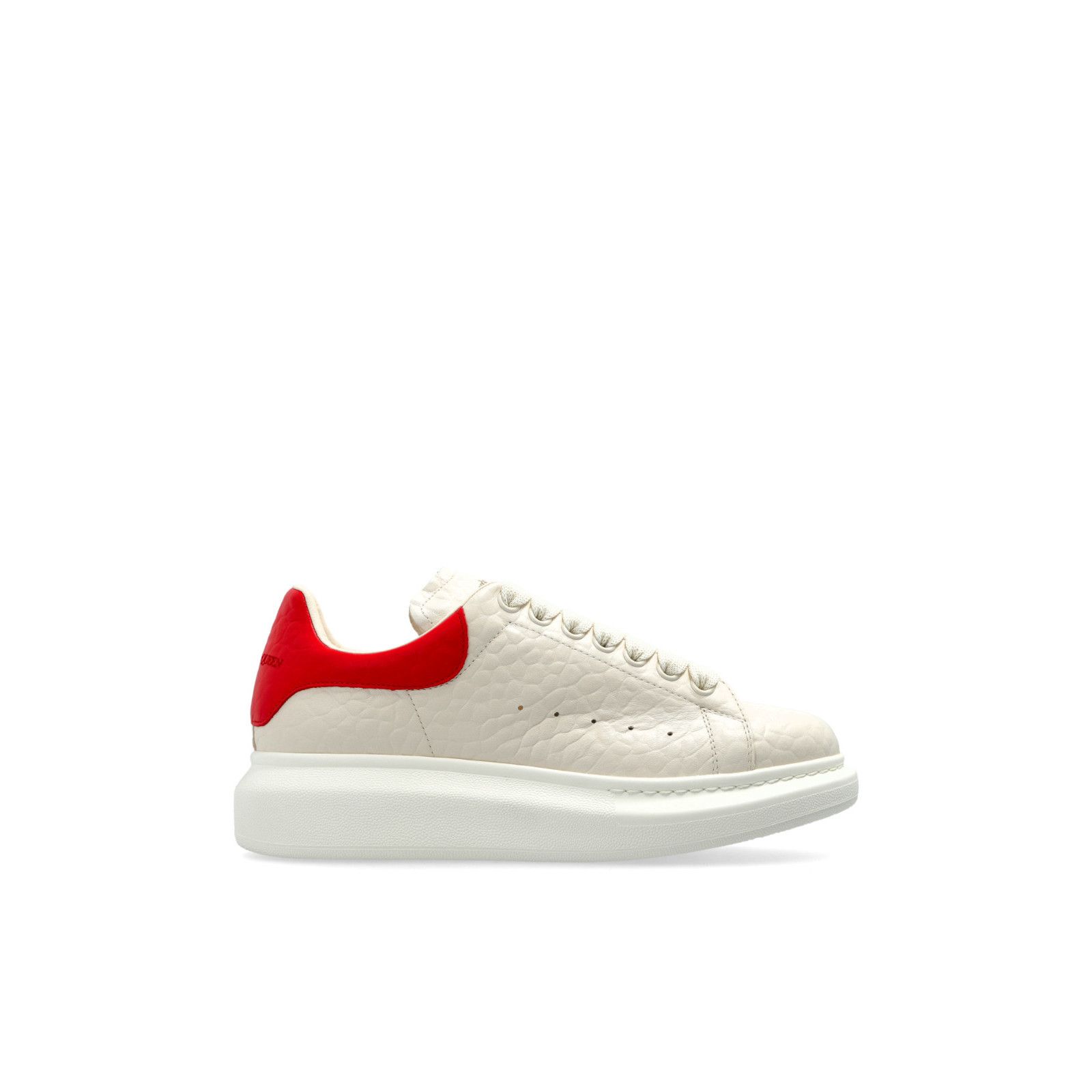 ALEXANDER MCQUEEN Oversized $760 Women's Off White/Red Sneak