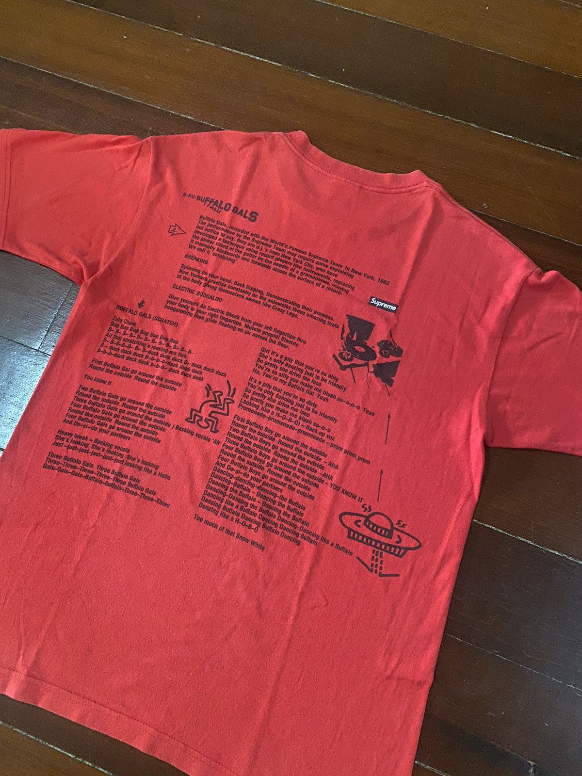 Supreme Malcolm McLaren Supreme Buffalo Gals Tee Size US M / EU 48-50 / 2 - 7 Thumbnail