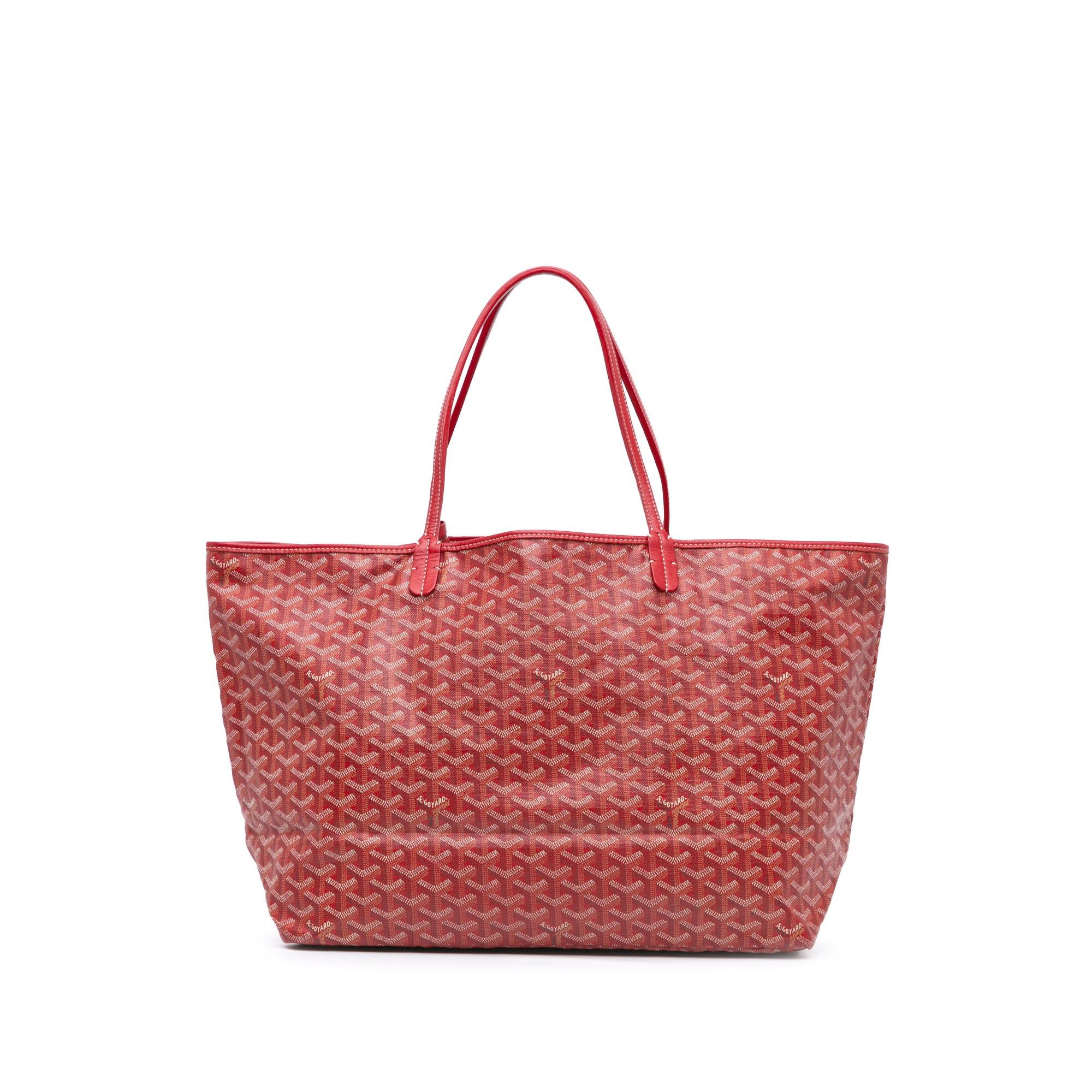 Goyard Goyard Goyardine Saint Louis GM Red Size ONE SIZE - 1 Thumbnail