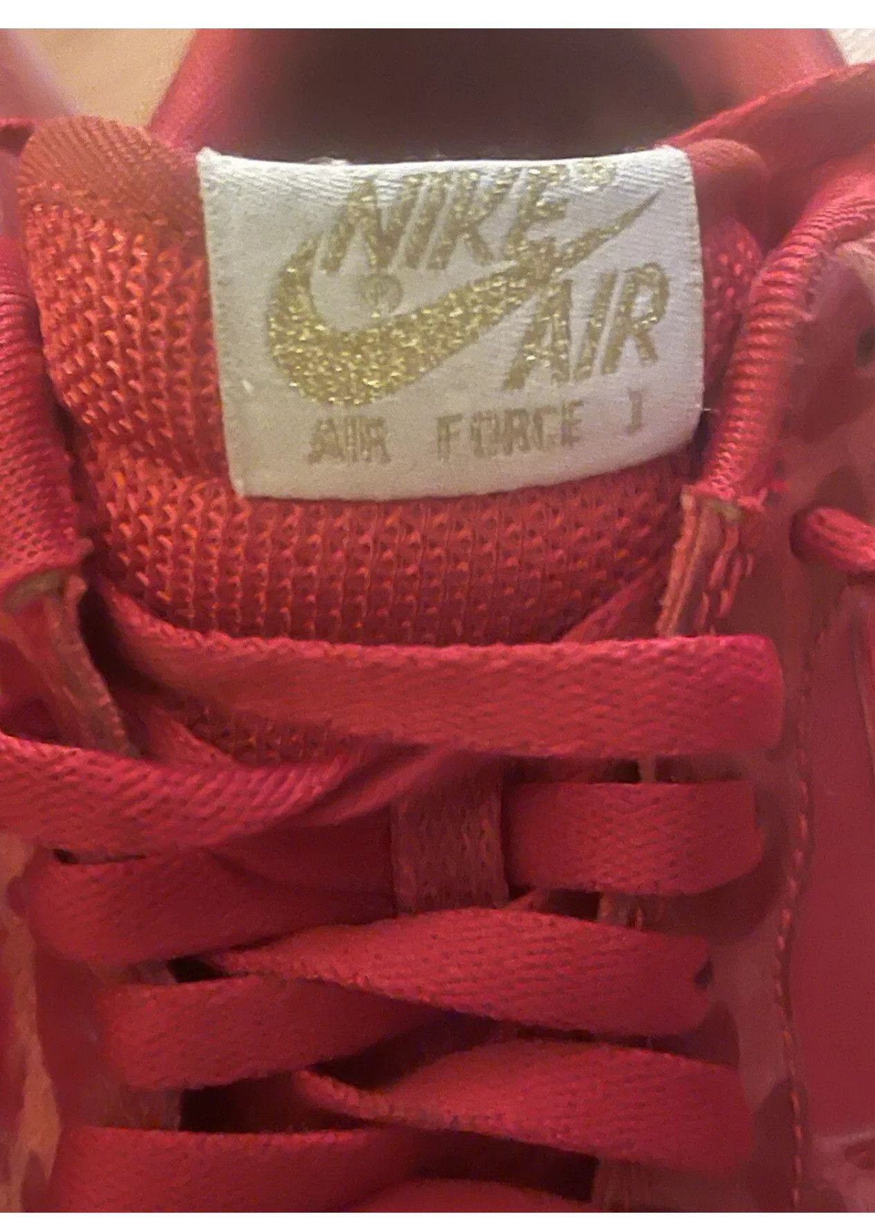 Nike NIKE AIR FORCE 1 '82 (2009) LEOPARD PRINT RED/GOLD Size US 9 / IT 39 - 3 Thumbnail