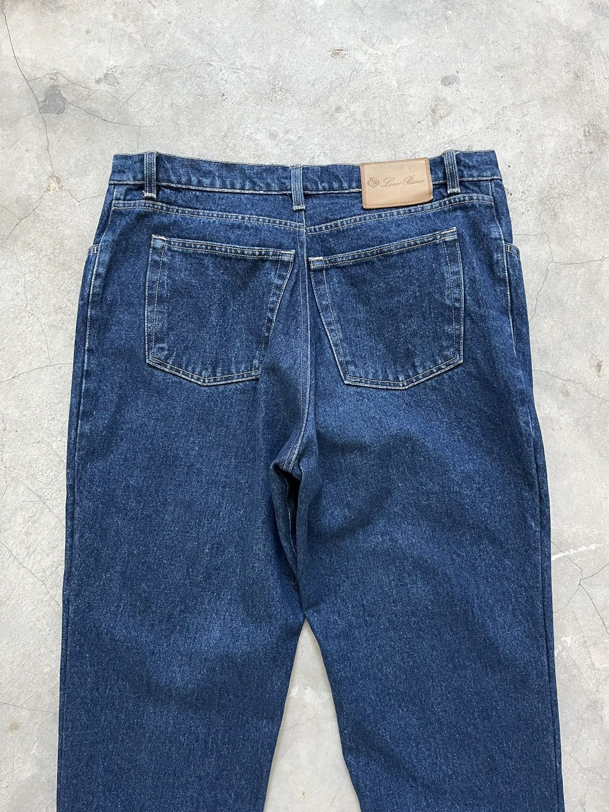 Loro Piana Vintage Loro Piana Blue Denim Jeans Size US 36 / EU 52 - 12 Thumbnail