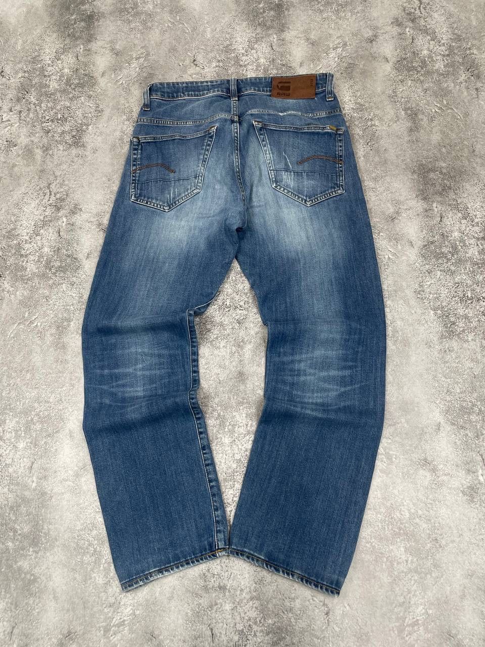 G-Star G-Star Raw Men Denim Jeans Pants Blue Straight Size W29 Size US 29 - 1 Thumbnail