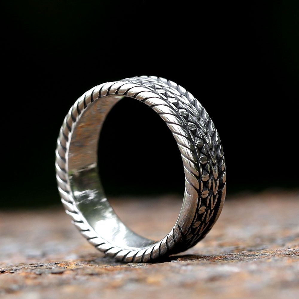 Jewelry SIZE 10 316L Stainless Steel Viking Celtic Knot Ring Size ONE SIZE - 2 Thumbnail