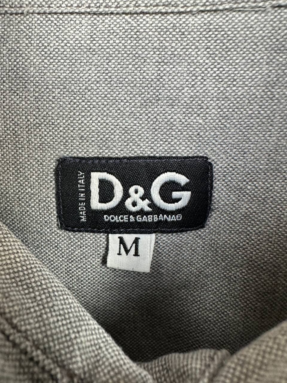 Dolce & Gabbana D&G Dolce & Gabbana Oxford Cotton Button Up Shirt LS Size US M / EU 48-50 / 2 - 15 Thumbnail