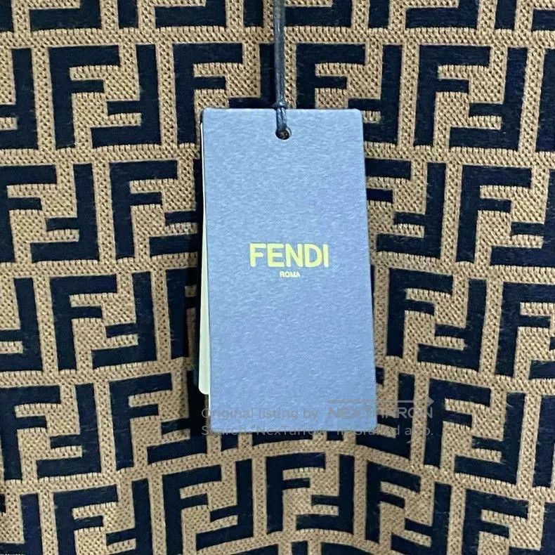 Fendi Fendi Brown Monogram Knit Bow Dress. Size US S / EU 44-46 / 1 - 5 Thumbnail