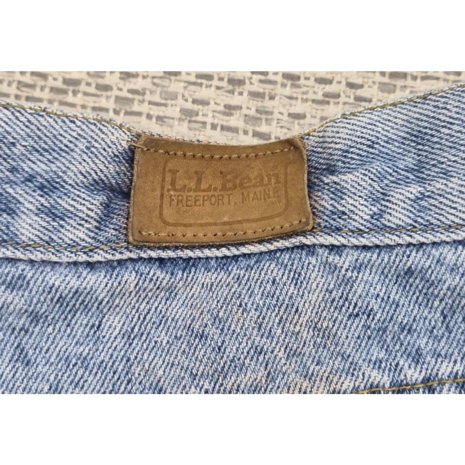 Vintage VTG L.L.Bean Jeans Womens 30x30 High Waist Tapered Denim 80s 90s USA Made Jeans Size 30" / US 8 / IT 44 - 6 Thumbnail