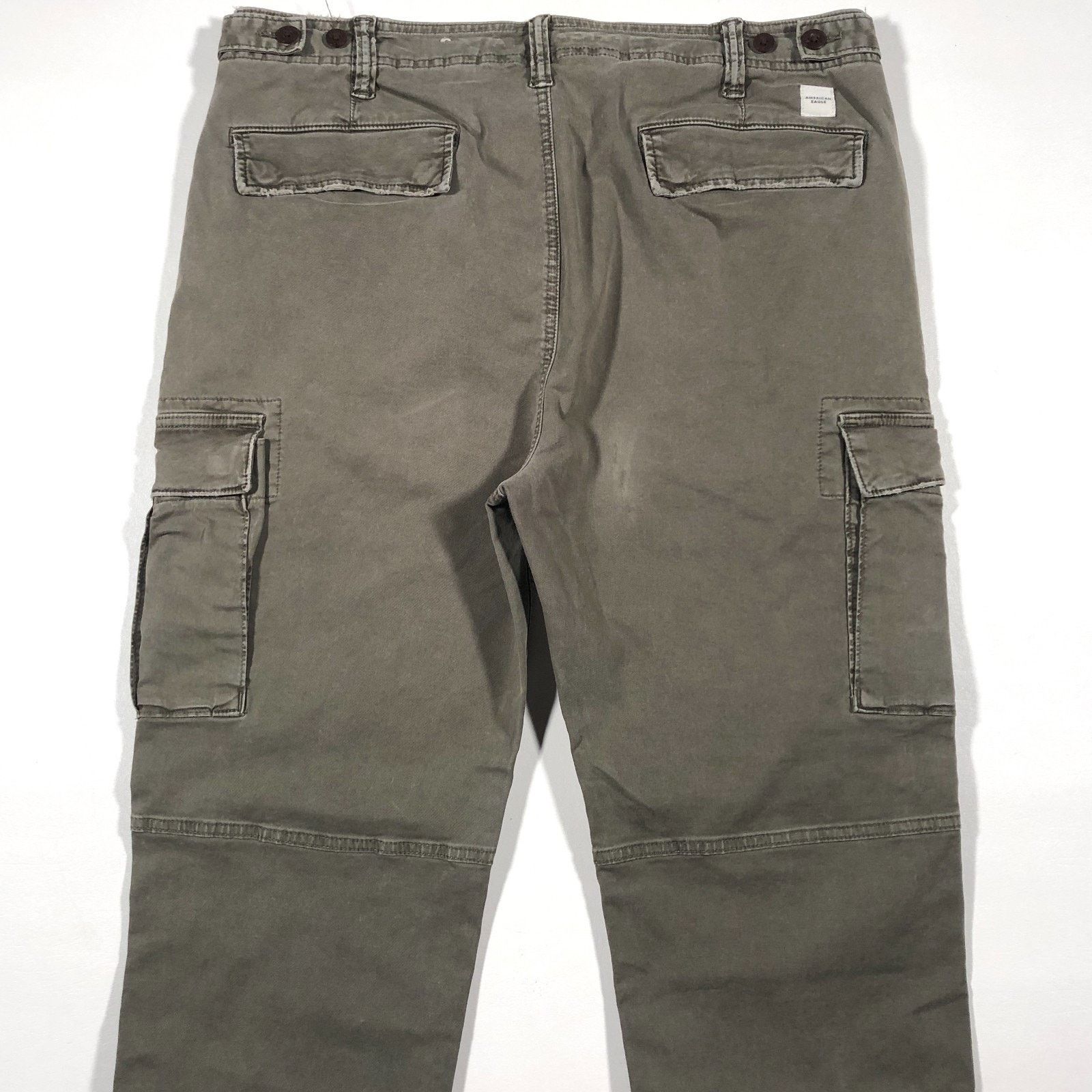 American Eagle Outfitters American Eagle Slim Lived In Cargo Utility Pants 36x32 Size US 36 / EU 52 - 9 Thumbnail