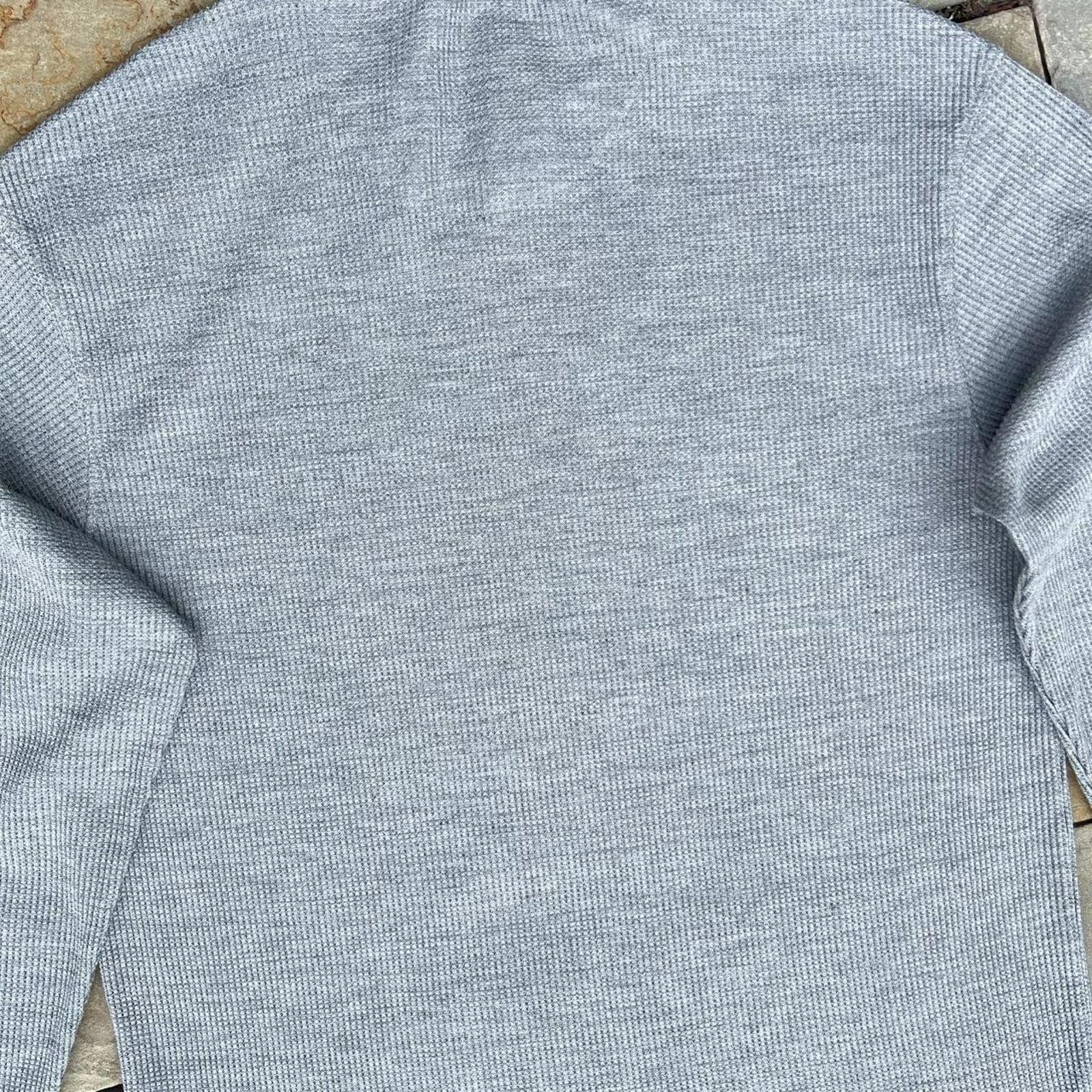 Other Grey Heather Waffle Knit Thermal Size US XL / EU 56 / 4 - 5 Thumbnail