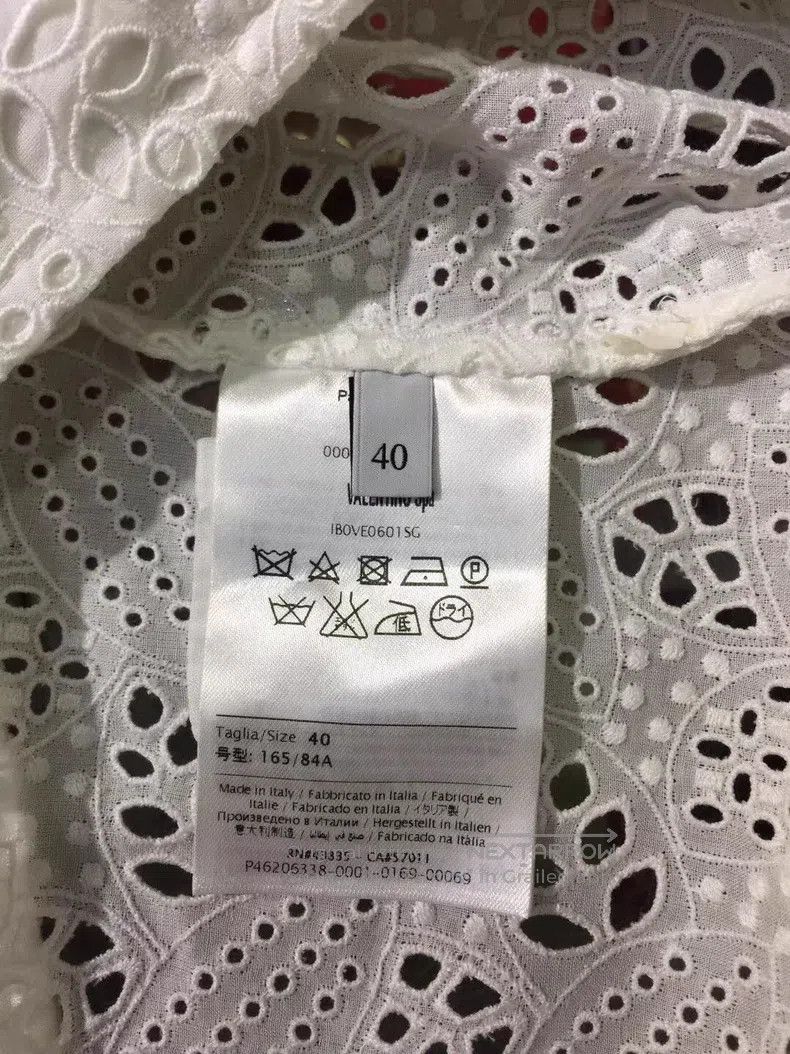 Valentino Valentino White lace jumpsuit Size 39" - 8 Thumbnail